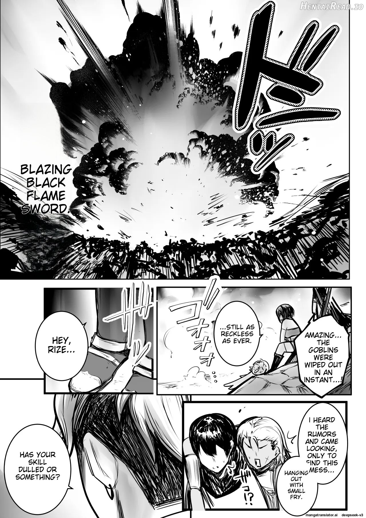 Onna Kishi Rize wa Koyoi mo Maotoko ni Dakareru 3 Chapter 1 - page 10