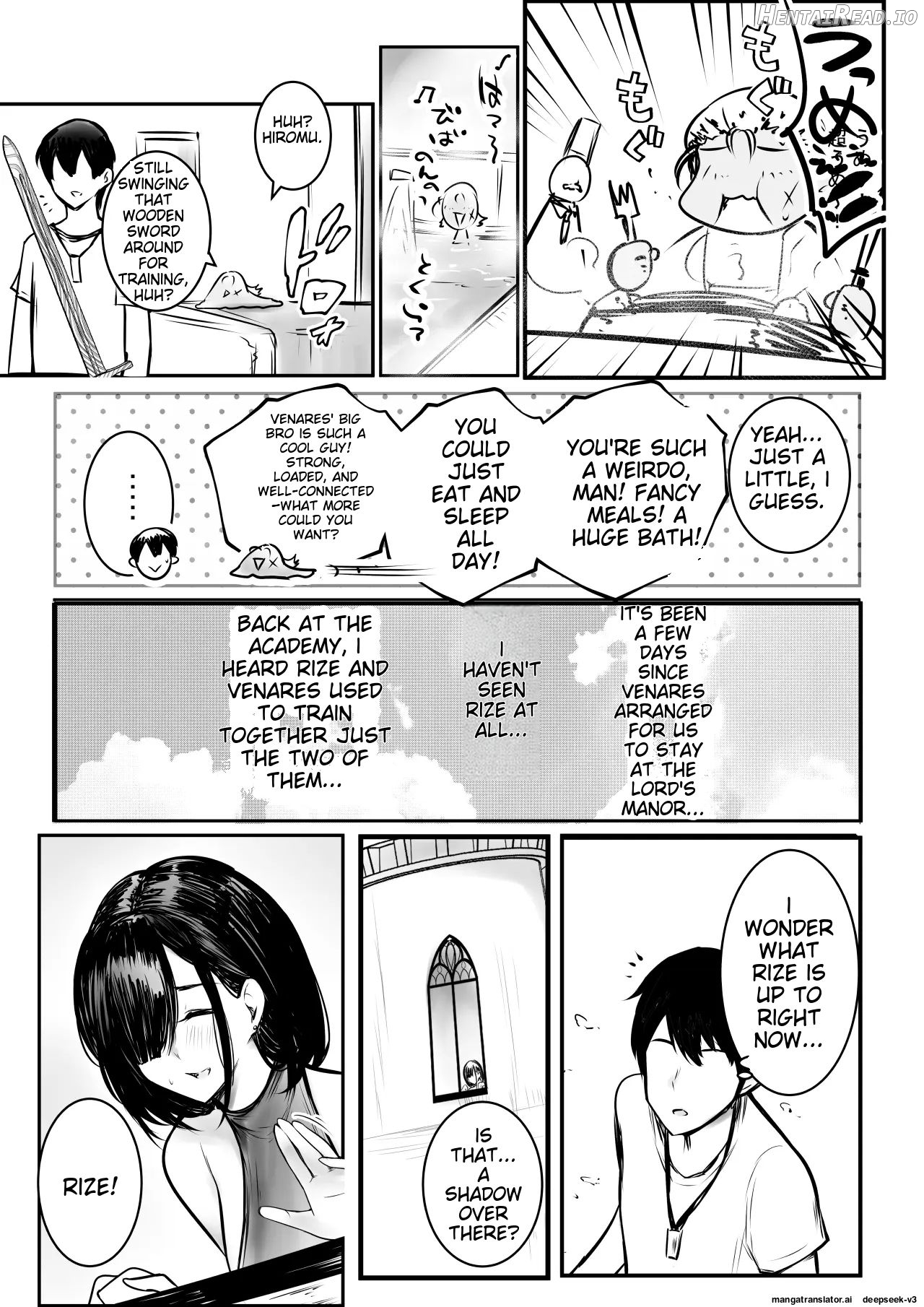 Onna Kishi Rize wa Koyoi mo Maotoko ni Dakareru 3 Chapter 1 - page 27