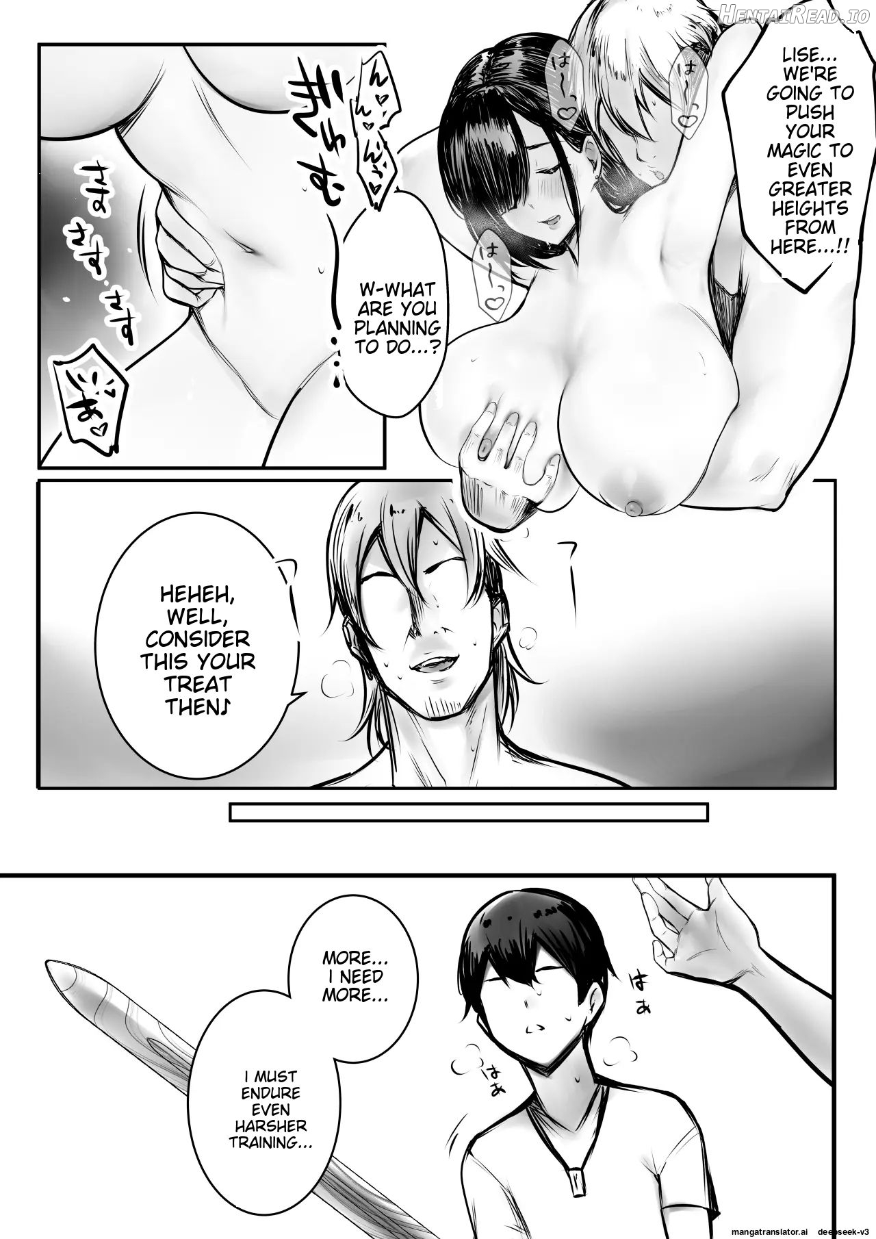 Onna Kishi Rize wa Koyoi mo Maotoko ni Dakareru 3 Chapter 1 - page 32
