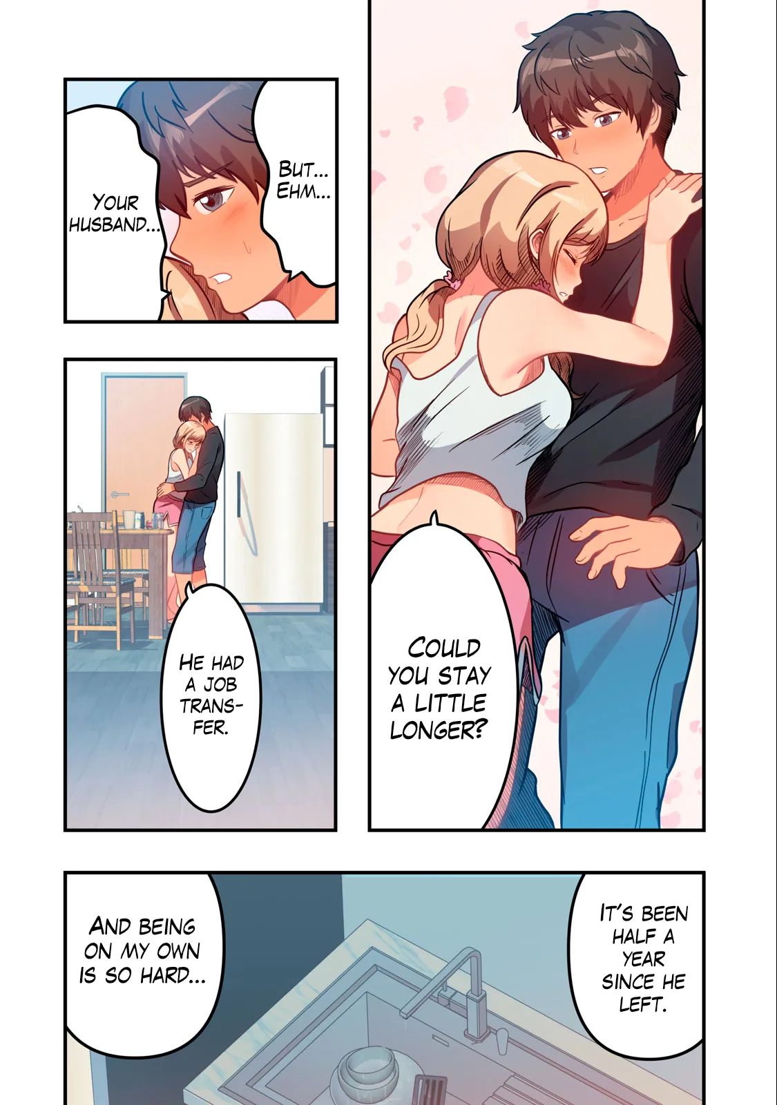 Kyou kara, Hitozuma Mansion ni Nyuukyo shimasu 1.1 Chapter 3.1 - page 10