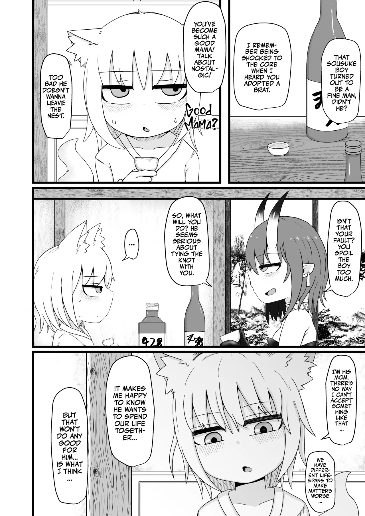 Loli Baba Okaa-san wa Oshi ni Yowai 6 Chapter 1 - page 26