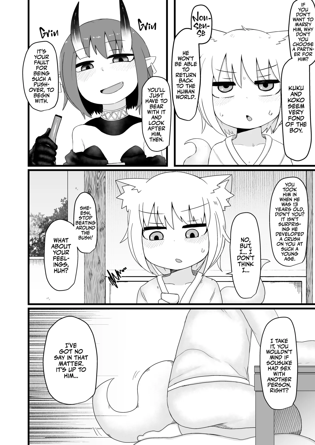 Loli Baba Okaa-san wa Oshi ni Yowai 6 Chapter 1 - page 28