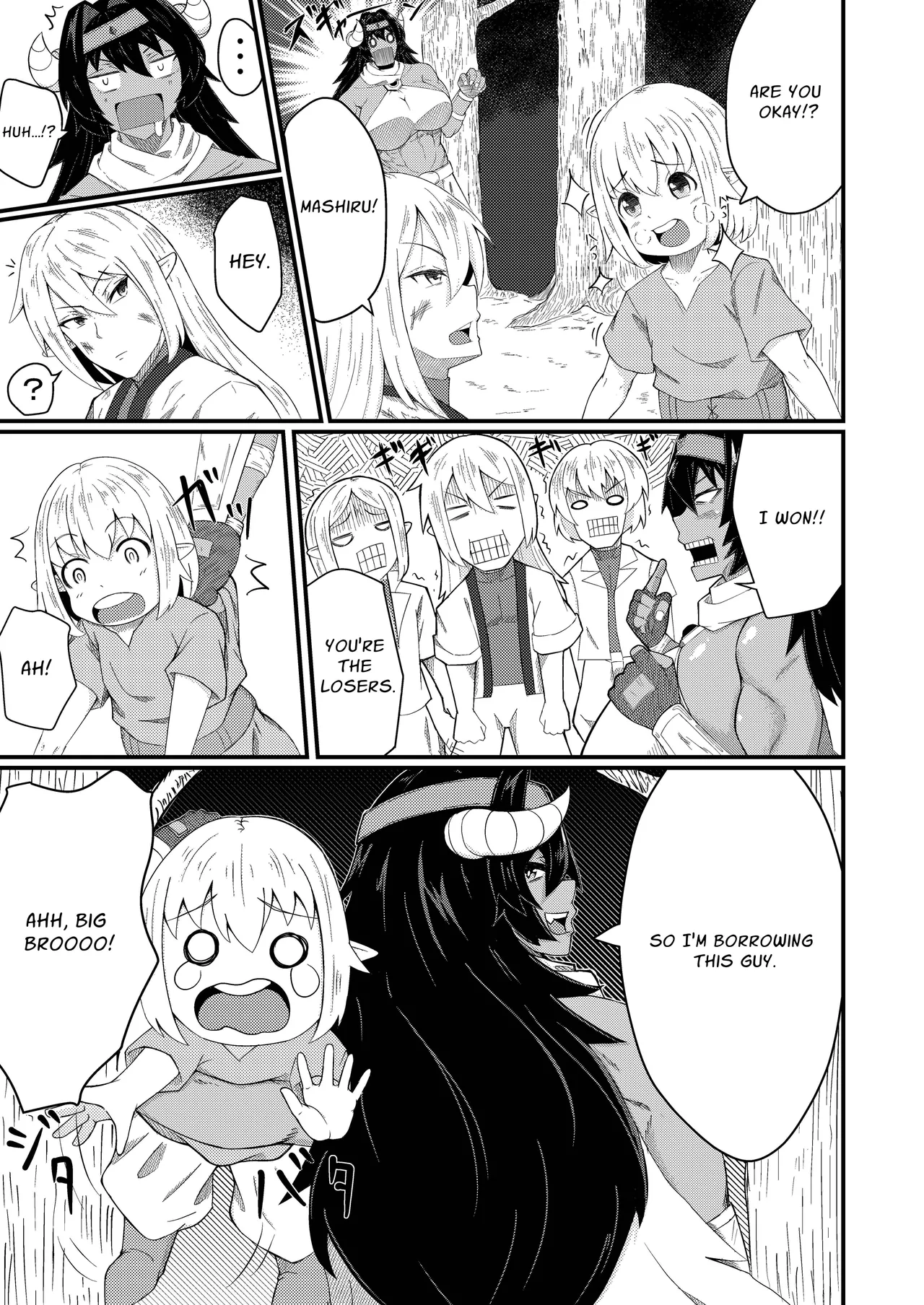 Warrioress Velna and the Elf Chapter 1 - page 4