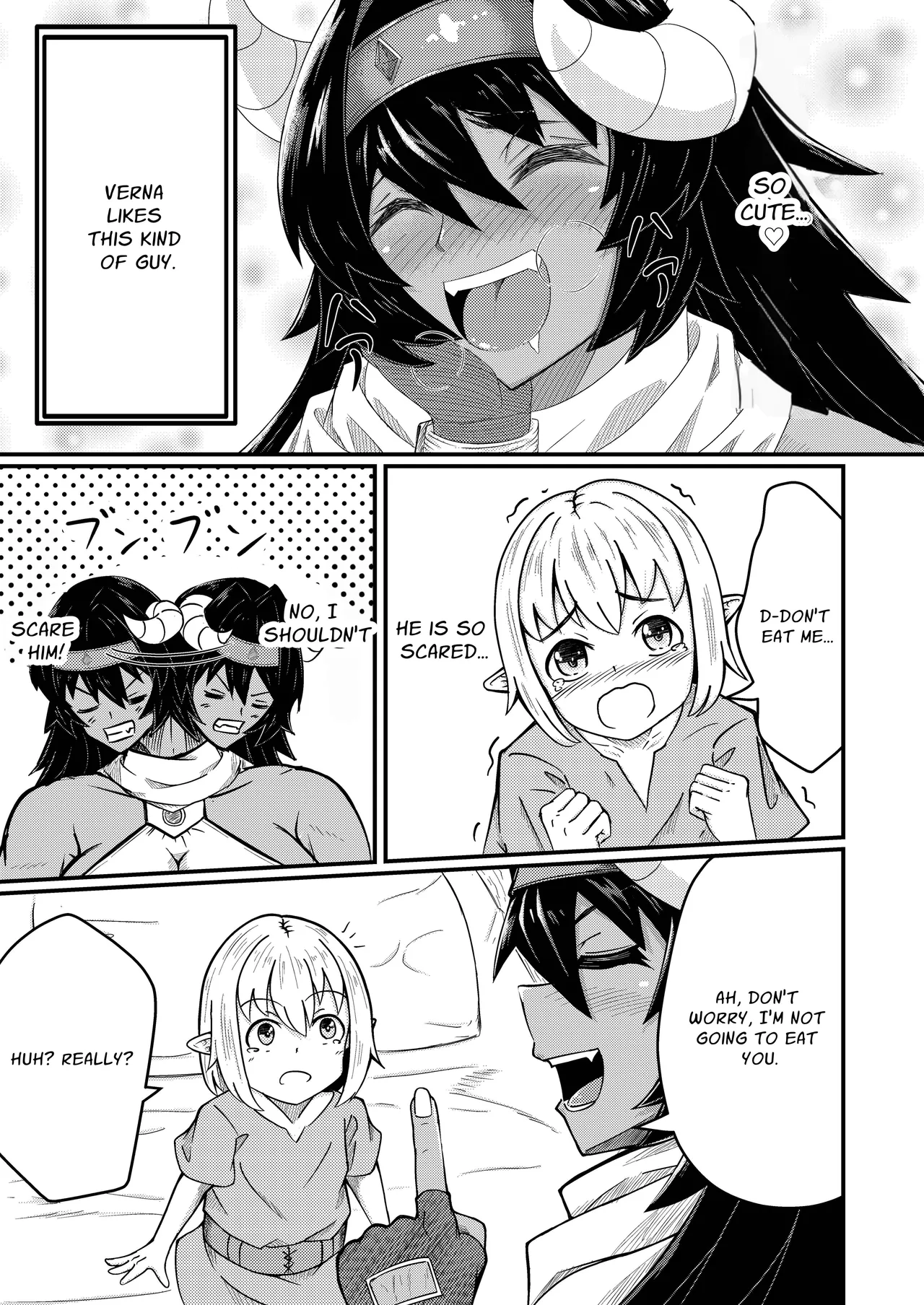 Warrioress Velna and the Elf Chapter 1 - page 6