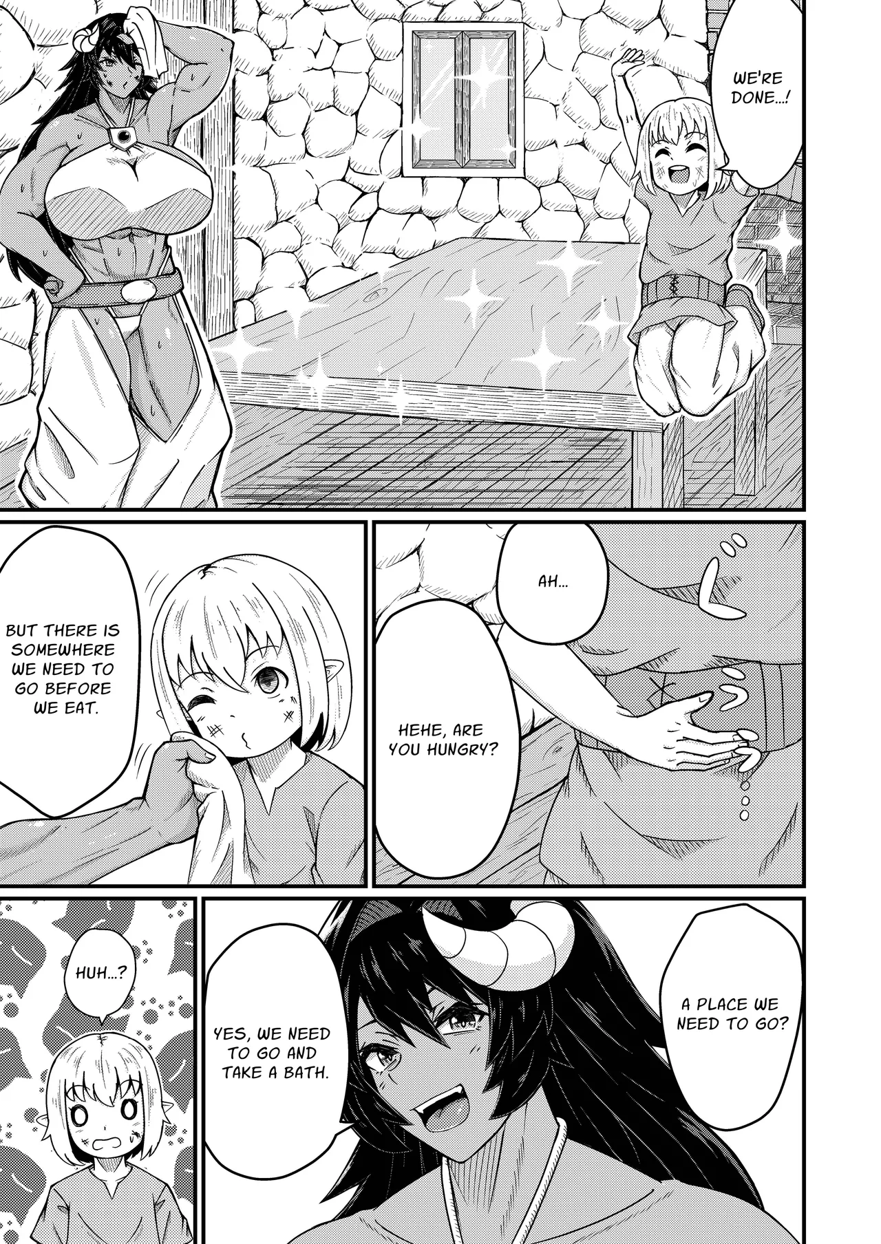 Warrioress Velna and the Elf Chapter 1 - page 8