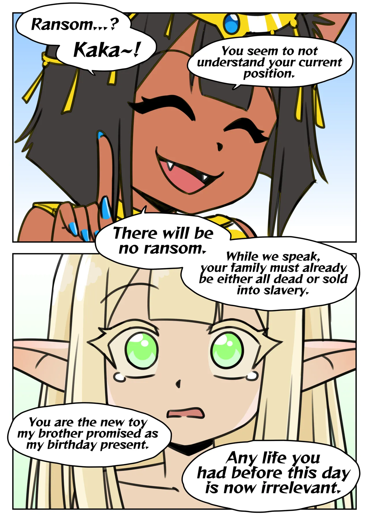 Regalia Enthralled - chapter I - Birthday Present Chapter 1 - page 10