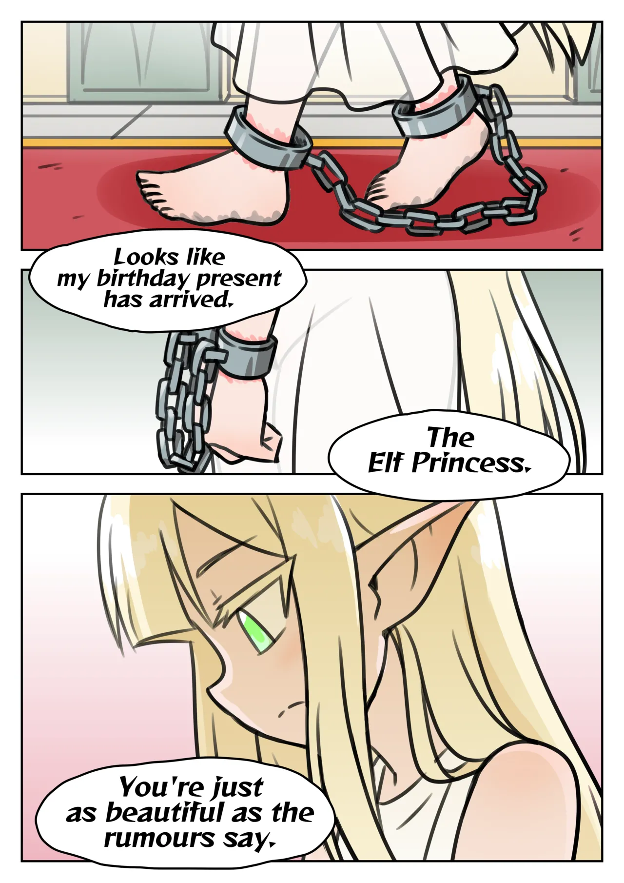 Regalia Enthralled - chapter I - Birthday Present Chapter 1 - page 2