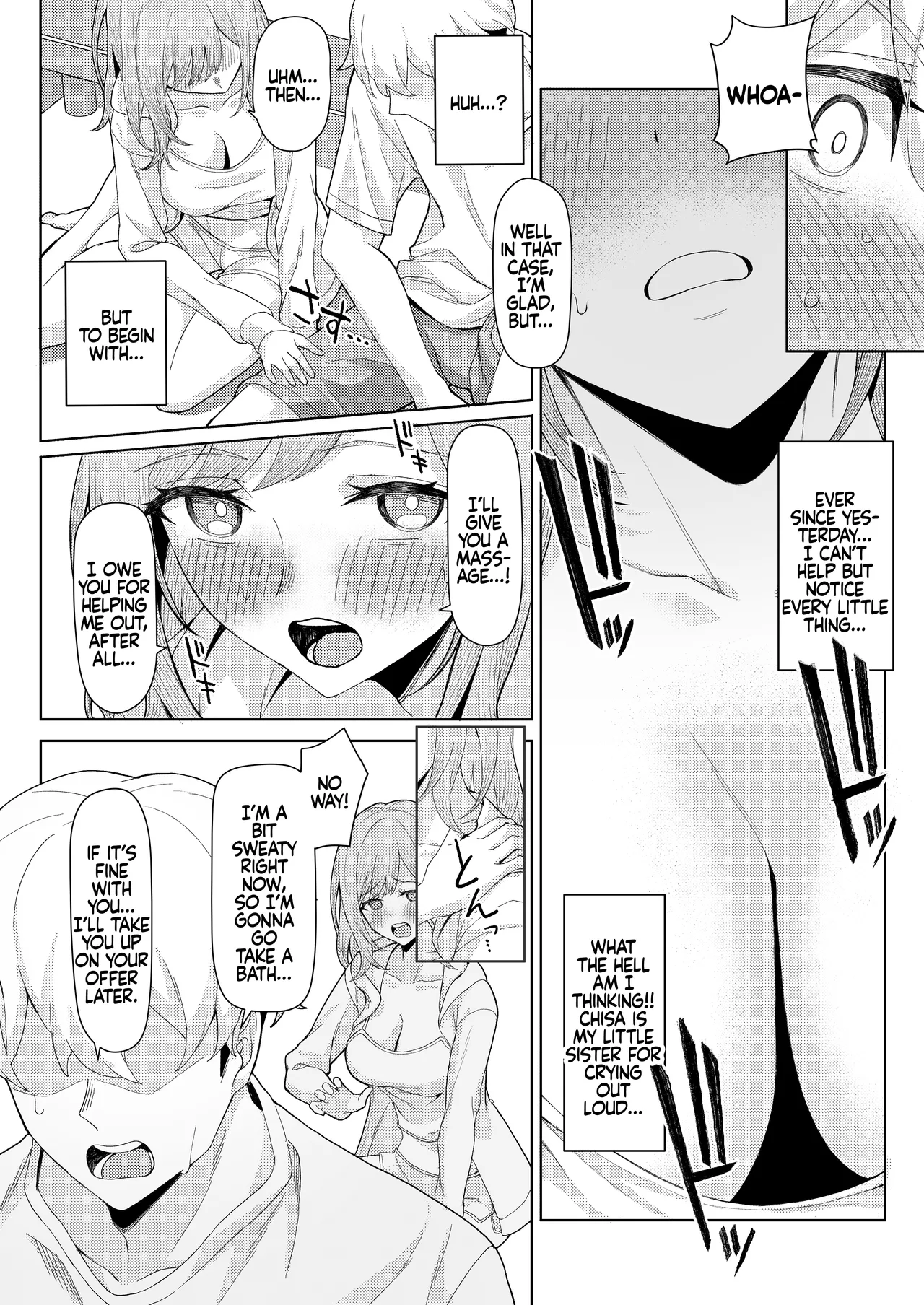 Chichi no Saikon de Doukyo suru Koto ni Natta Gibo no Gijou Shimai to Kawarugawaru Sex shite shimatta Hon Chapter 1 - page 19
