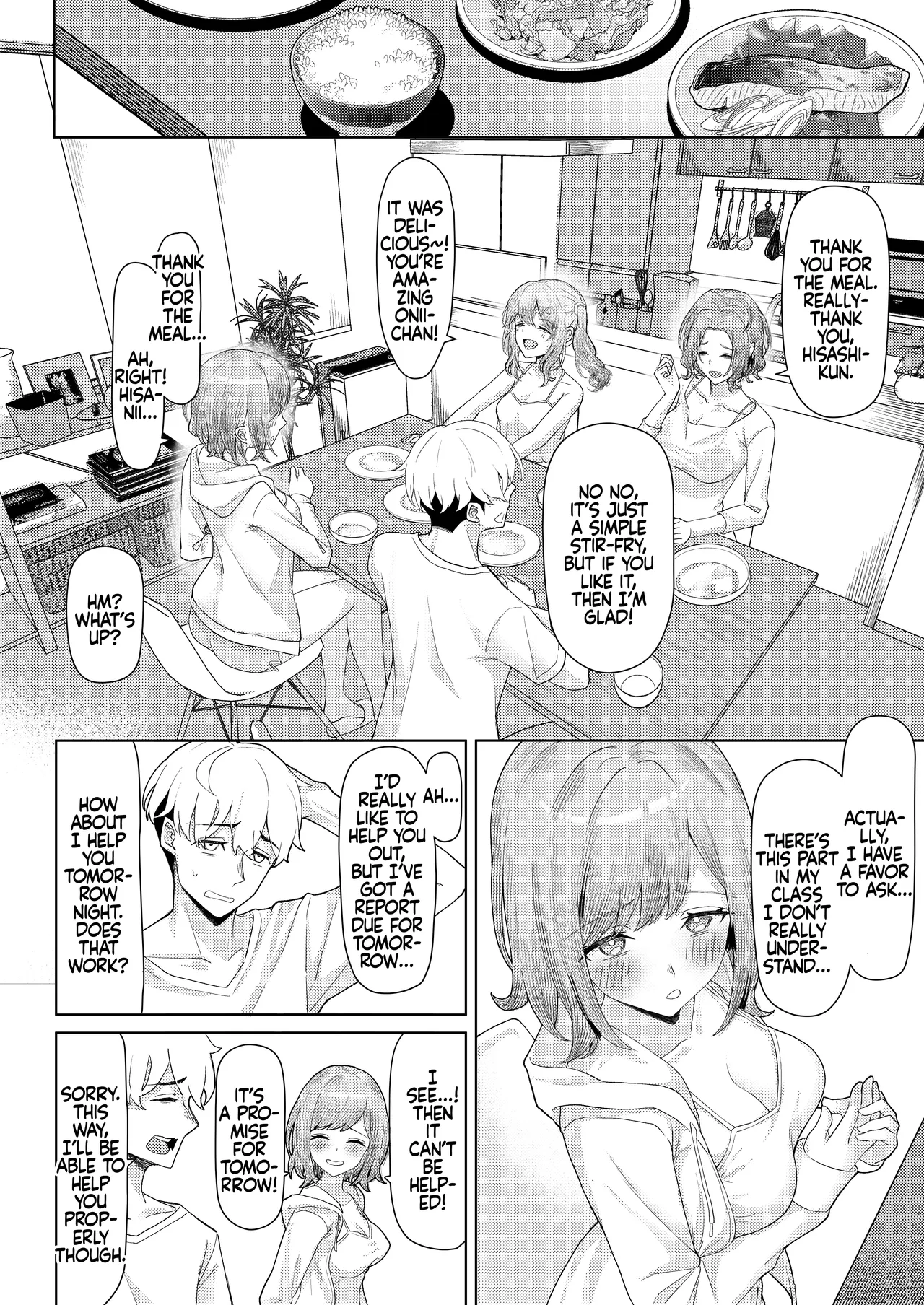 Chichi no Saikon de Doukyo suru Koto ni Natta Gibo no Gijou Shimai to Kawarugawaru Sex shite shimatta Hon Chapter 1 - page 5
