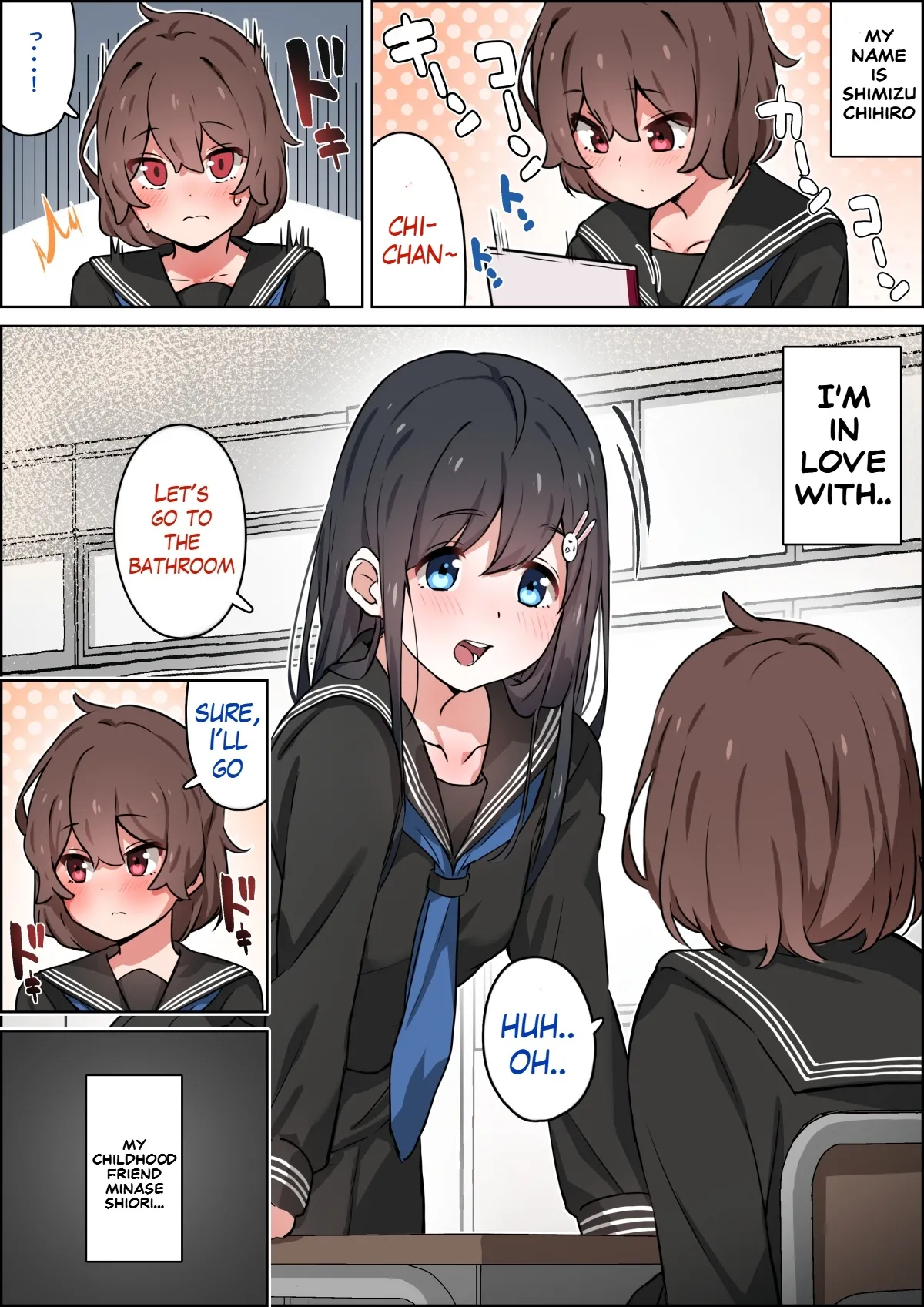 Walking back home in the winter with my childhood friend Chapter 1 - page 10
