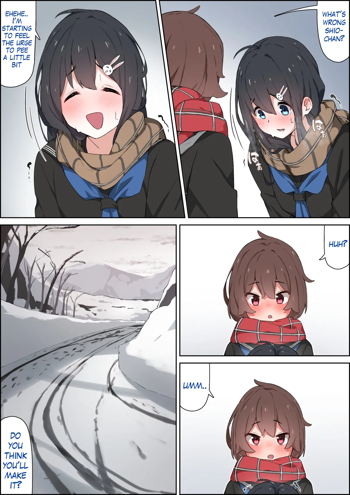 Walking back home in the winter with my childhood friend Chapter 1 - page 5