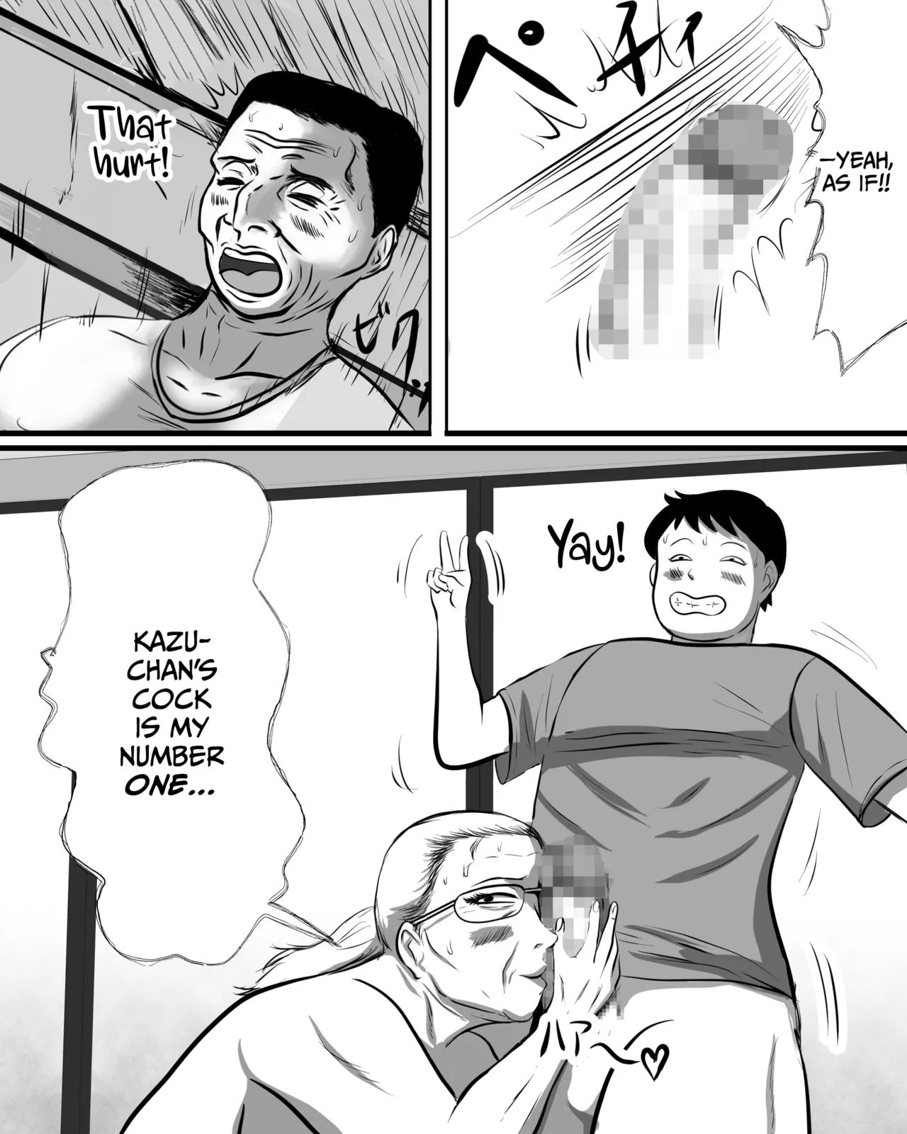 Obaa-chan-chi ni Boku wa Iku! Hatsubon Hen Chapter 1 - page 55