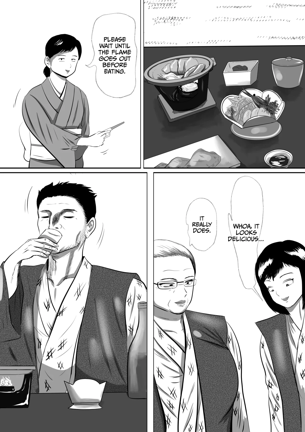 Obaa-chan-chi ni Boku wa Iku! Shinnen Onsen Ryokou Hen Chapter 1 - page 24