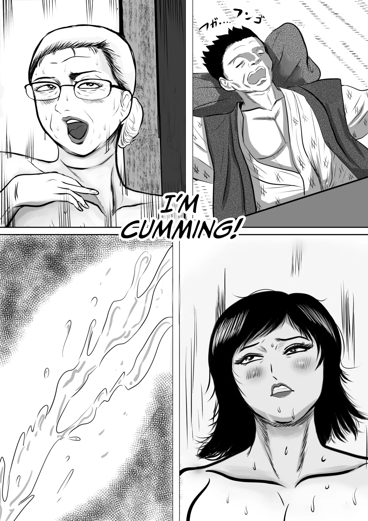 Obaa-chan-chi ni Boku wa Iku! Shinnen Onsen Ryokou Hen Chapter 1 - page 42