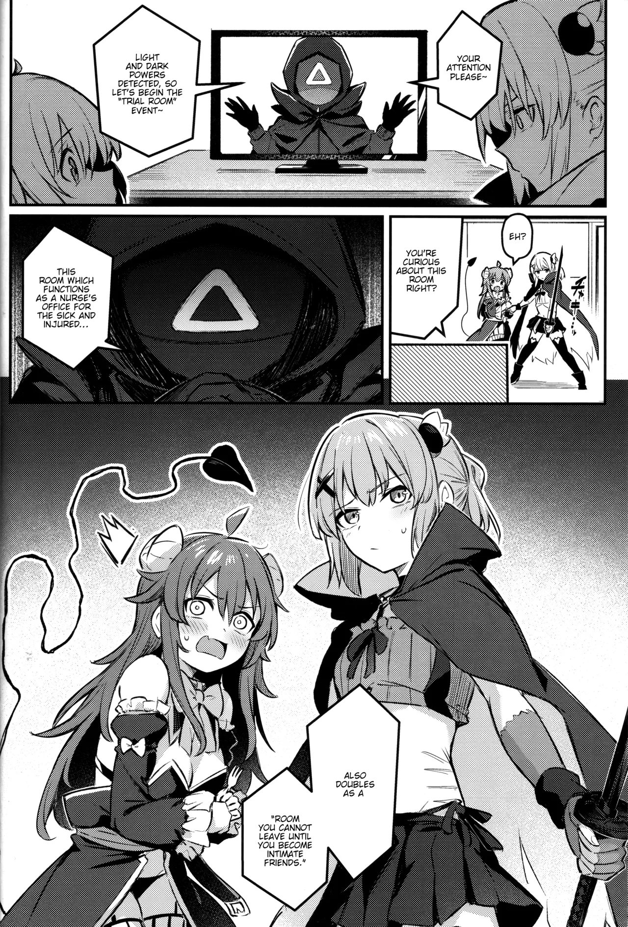 Mazoku wa Shukuteki to Nakayoshi Shinai to Derarenai Heya ni, Tojikomerarete Shimatta! Chapter 1 - page 11