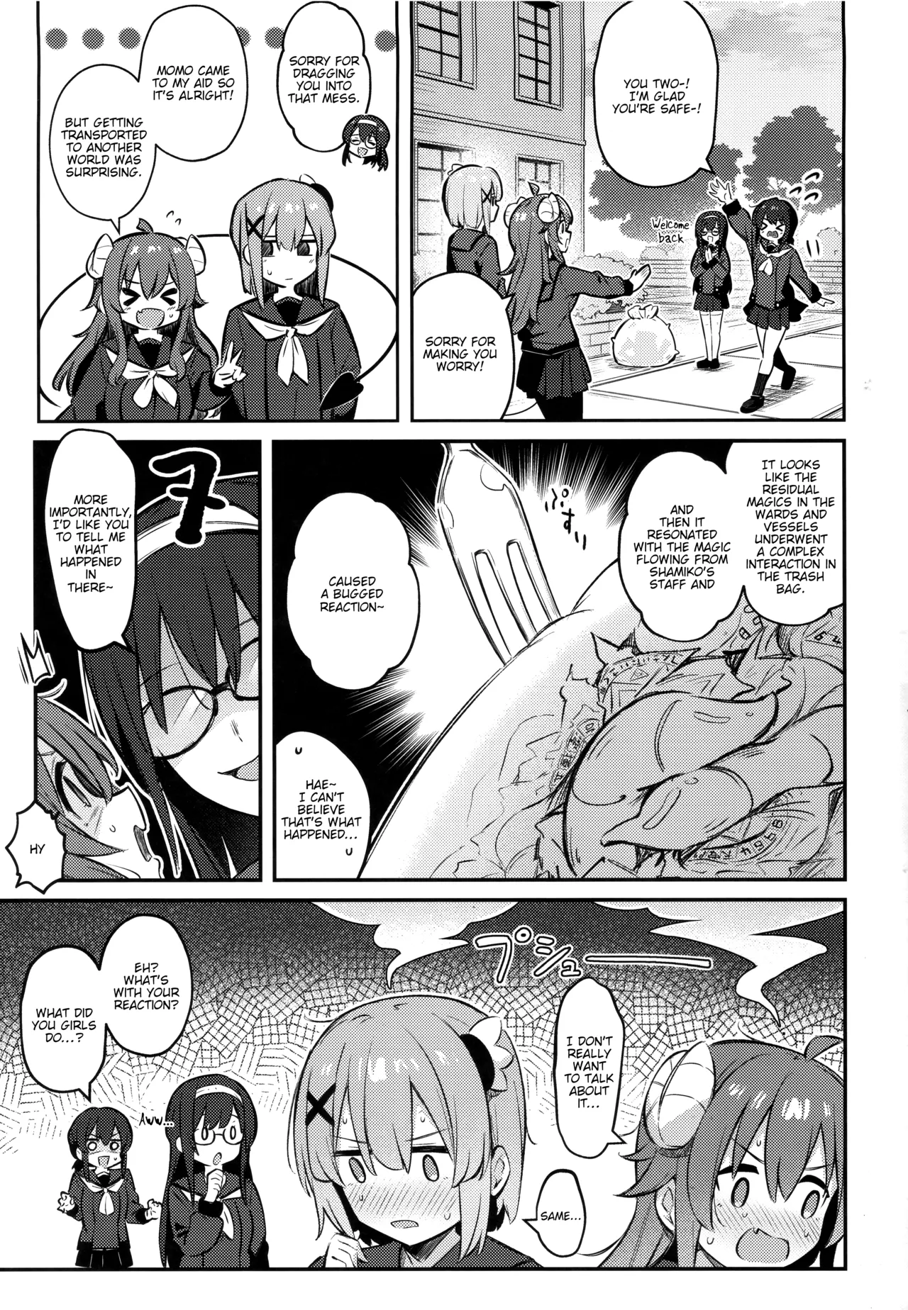 Mazoku wa Shukuteki to Nakayoshi Shinai to Derarenai Heya ni, Tojikomerarete Shimatta! Chapter 1 - page 36