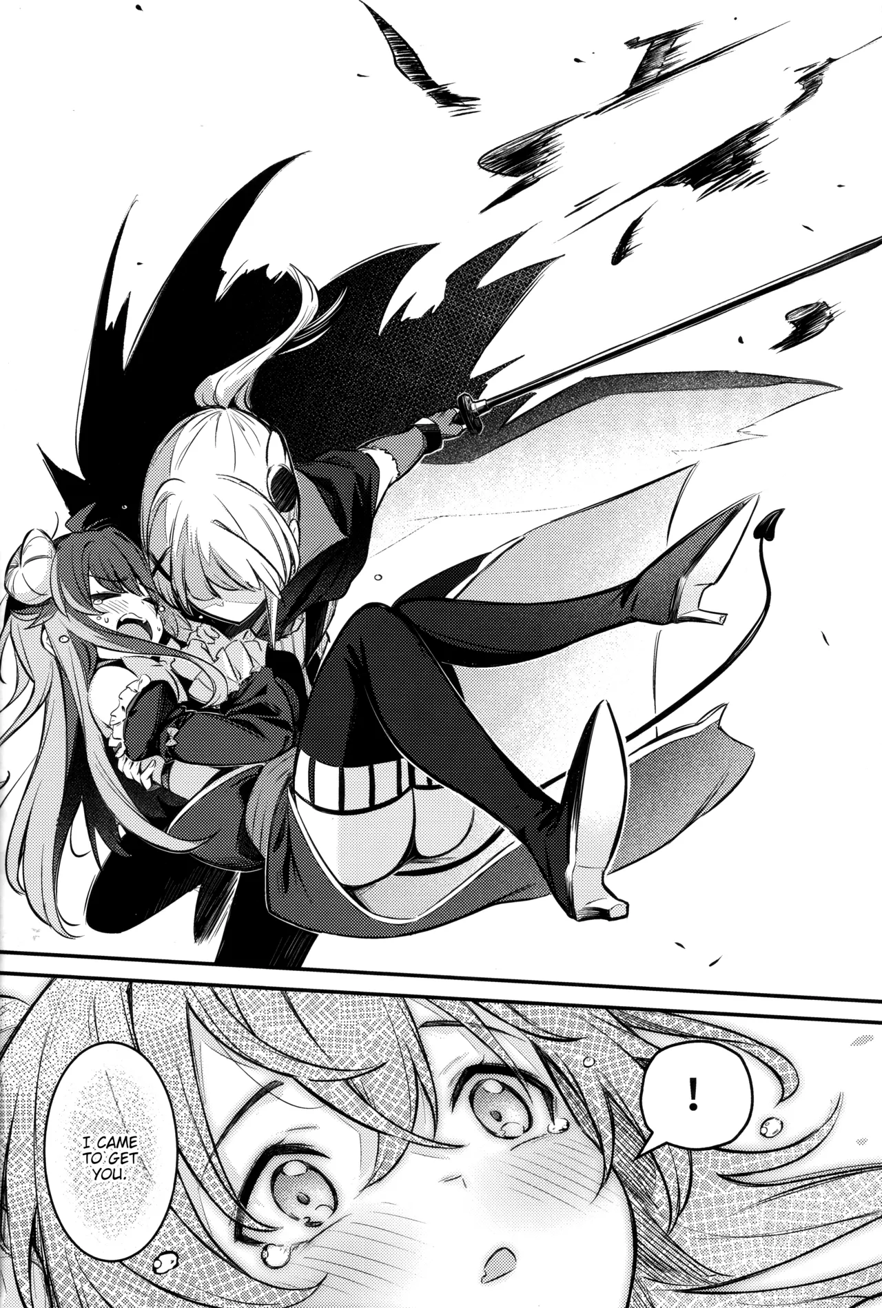 Mazoku wa Shukuteki to Nakayoshi Shinai to Derarenai Heya ni, Tojikomerarete Shimatta! Chapter 1 - page 9