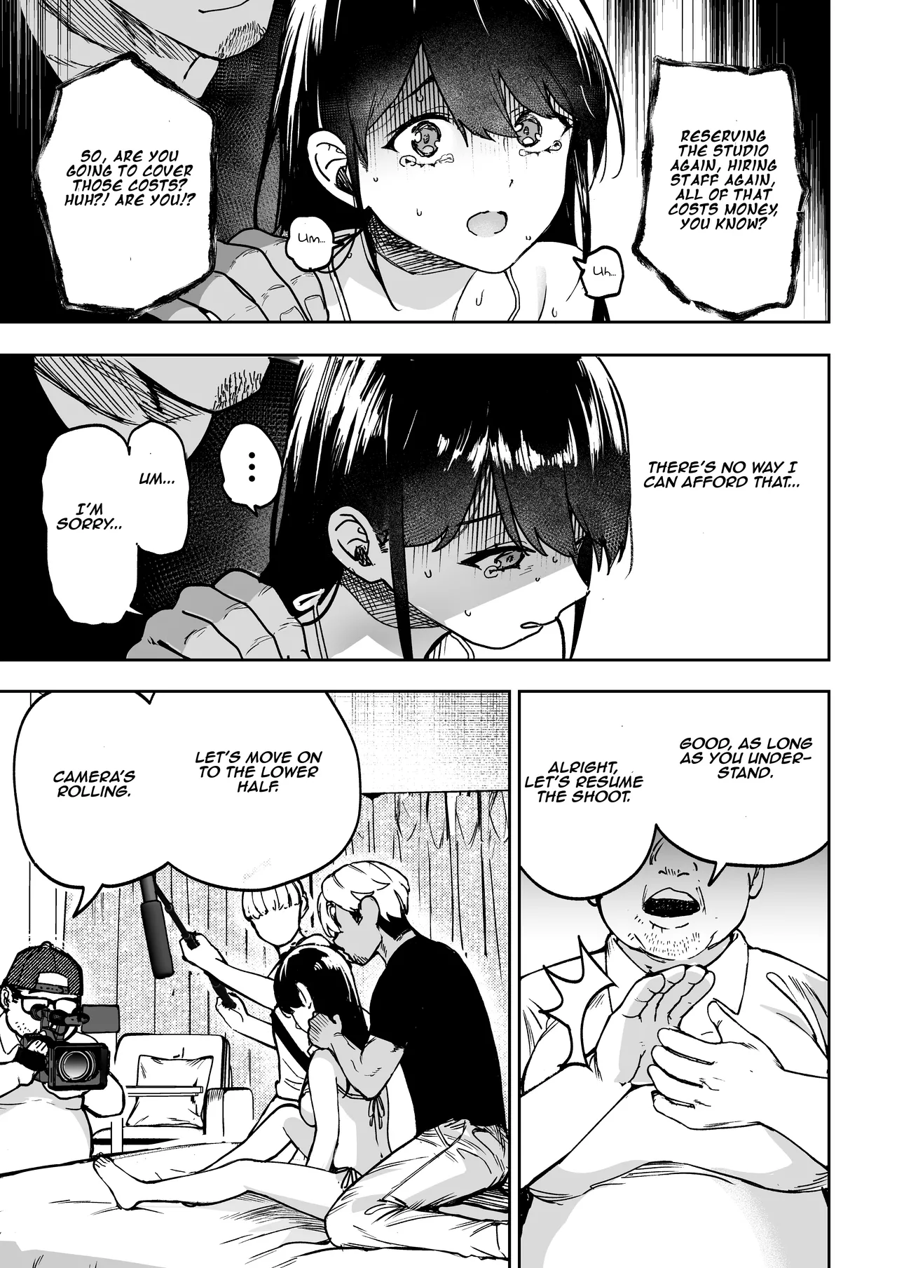 Gakeppuchi Idol, Hajimete no Gravure Satsuei de Zecchou!? ~Mizugi no Naka Made Massage Sareru nante Kiitemasen!~ Chapter 1 - page 26