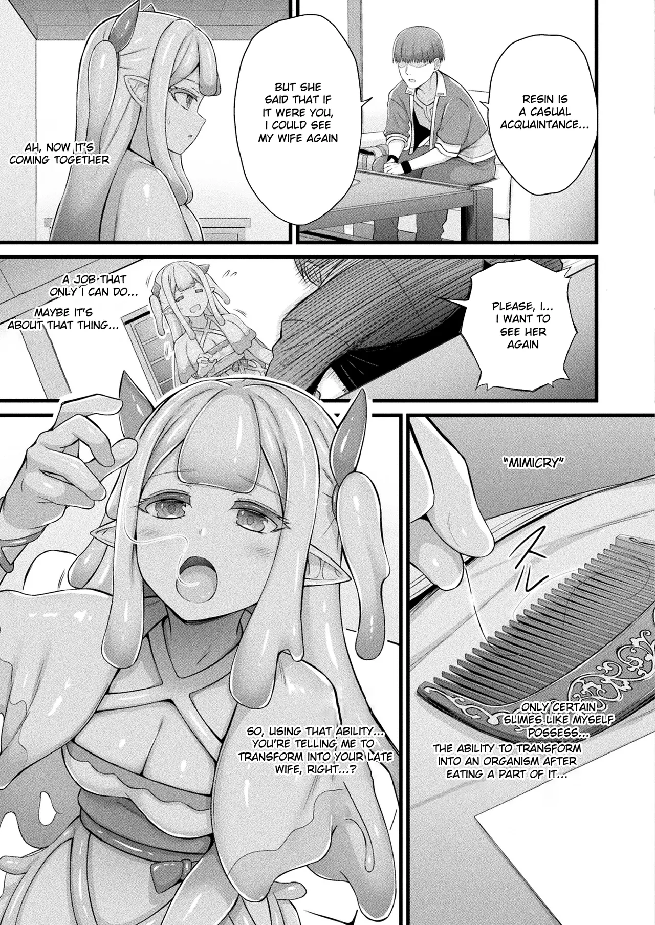 Slime Girl Meruru's Sexy Job - Episode 1 Chapter 1 - page 7