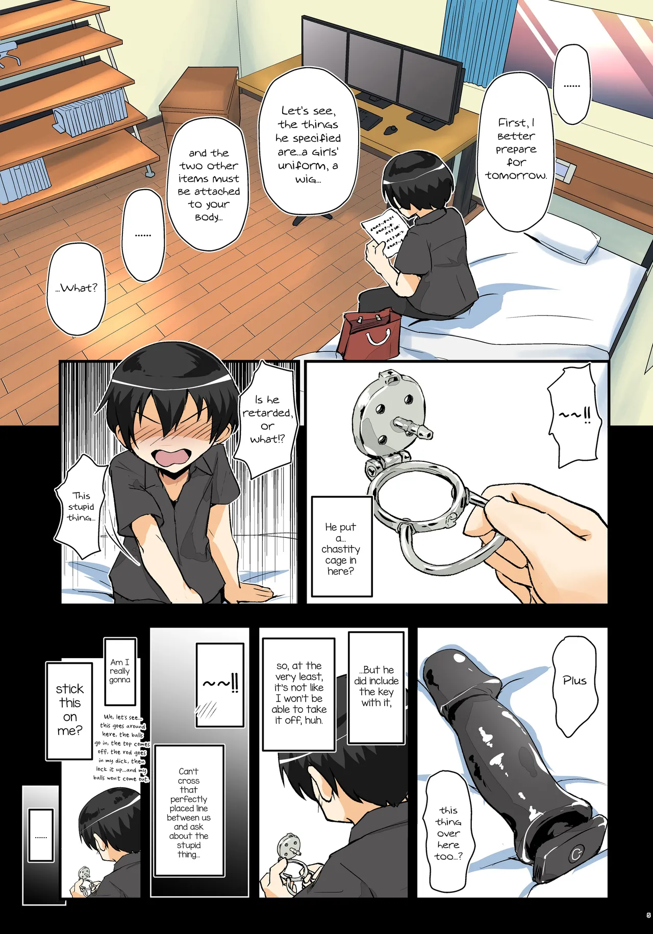Kiriko Route Another #09 Zenpen -Jitaku Anani-hen~ Chapter 1 - page 5