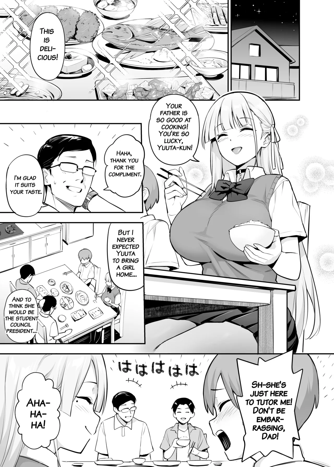 Akogare no Seitokaichou ga Kyonyuu Sugiru Ken 2 Chapter 1 - page 6