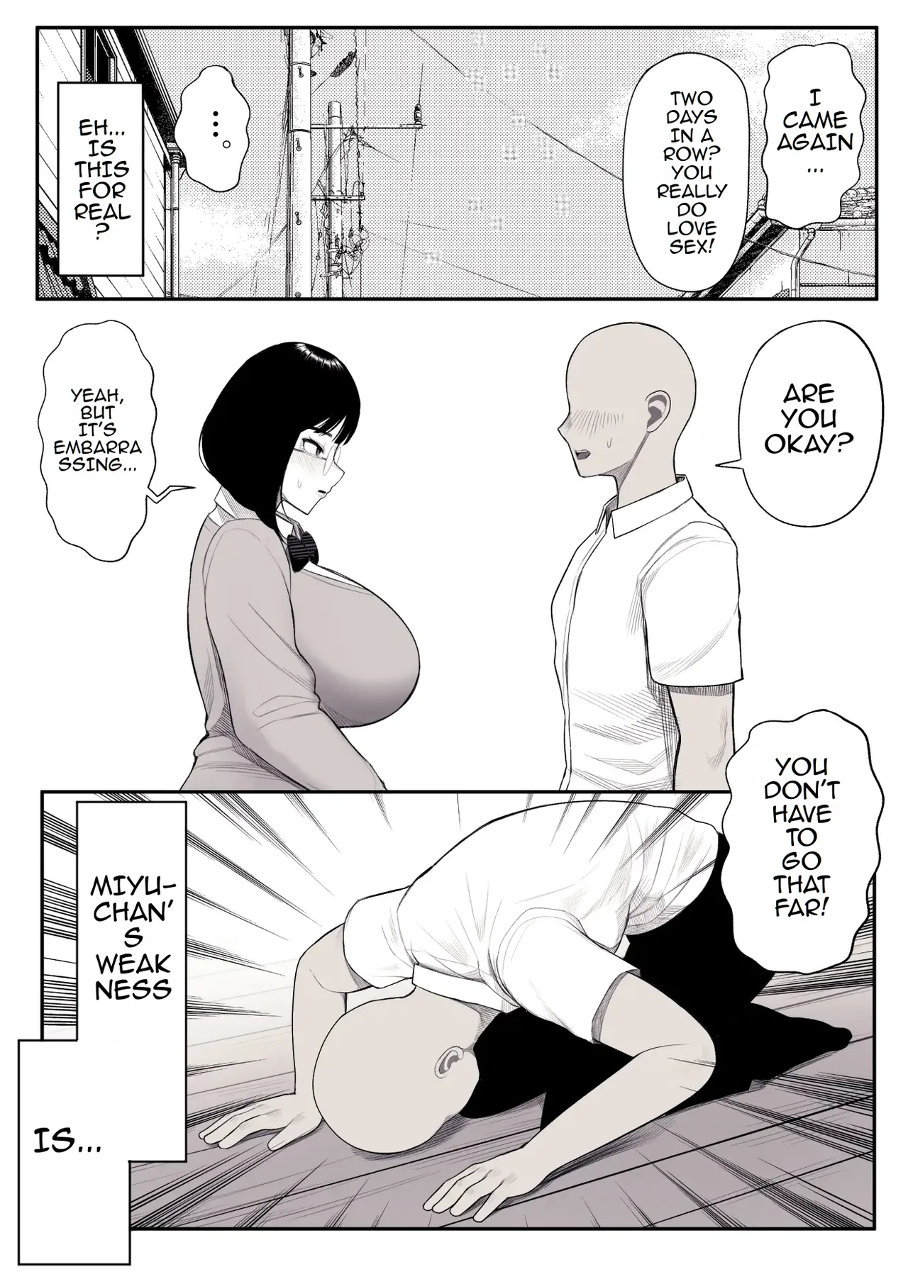 Miyu-chan is Famous for her Huge Breasts Chapter 1 - page 30