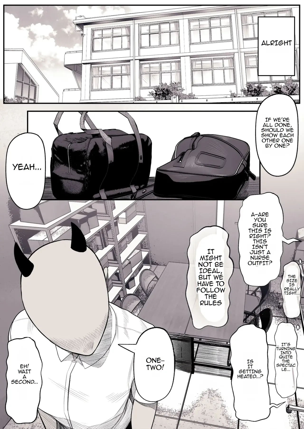 Miyu-chan is Famous for her Huge Breasts Chapter 1 - page 8