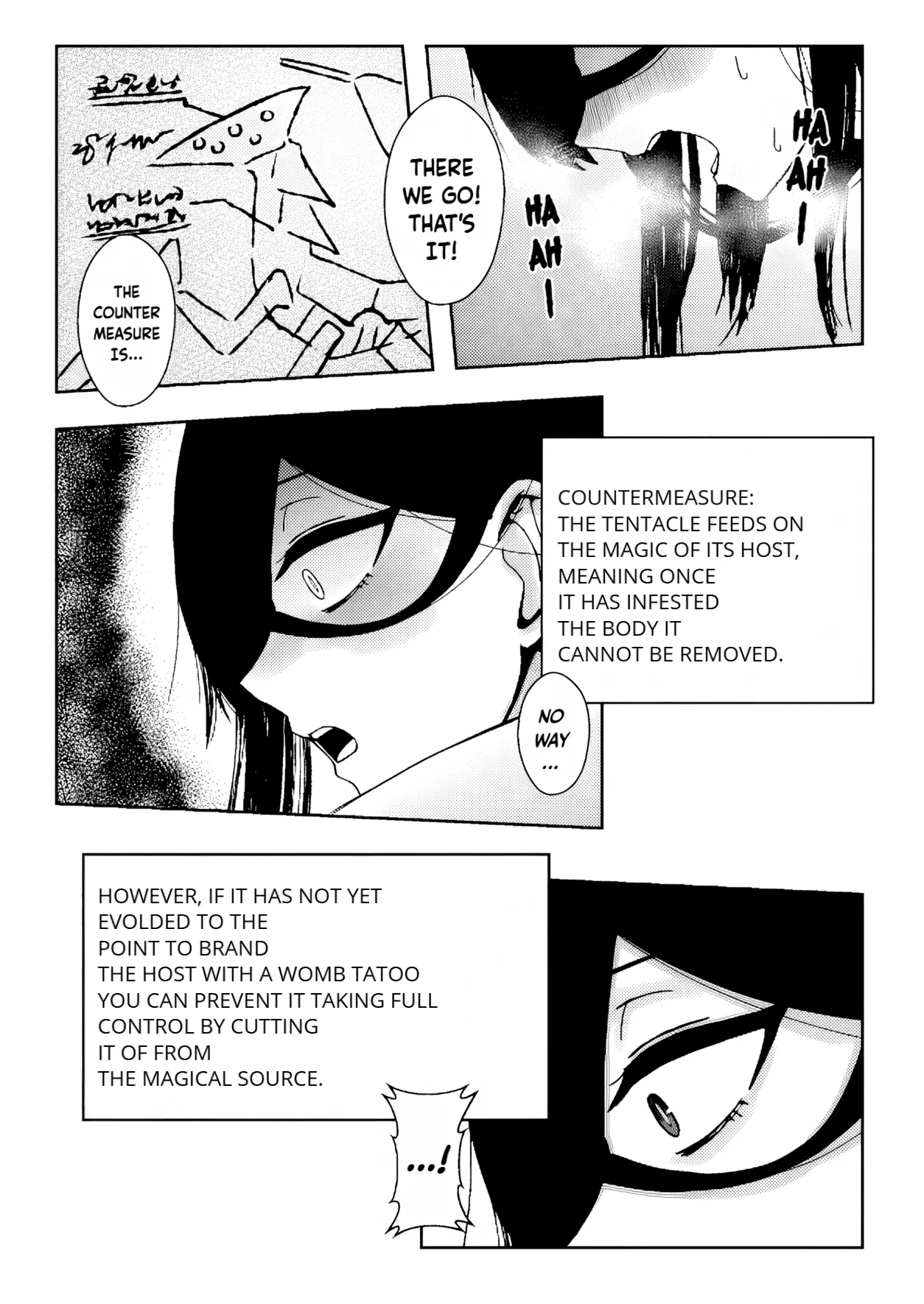 Majo ga Shokushuu to Mushi ni Kisei Sarete Shikyuu to Jinsei o Mechakucha ni Sareru Hanashi Chapter 1 - page 24