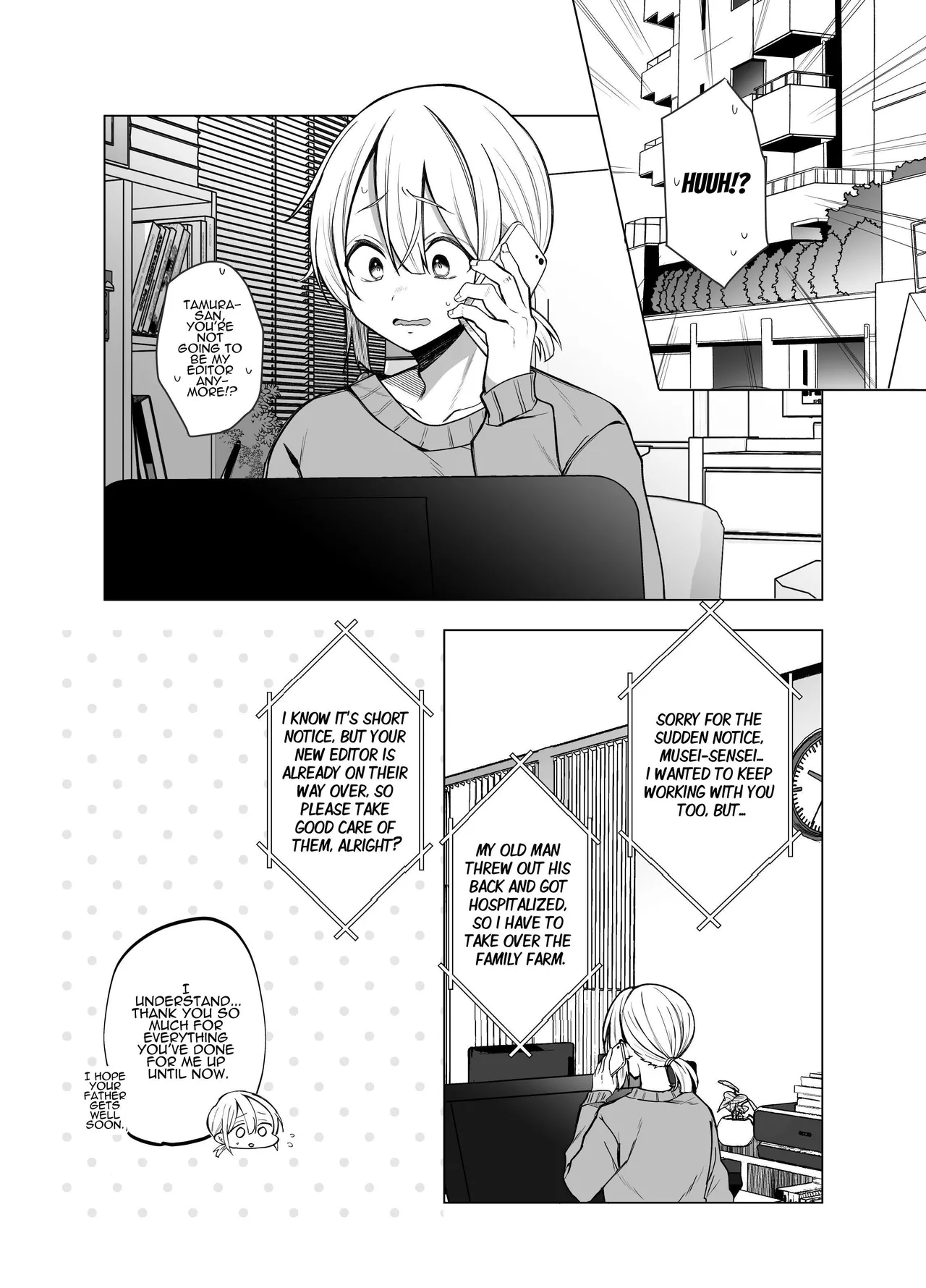 Ecchi na Henshuu Kurokawa-san Chapter 1 - page 4