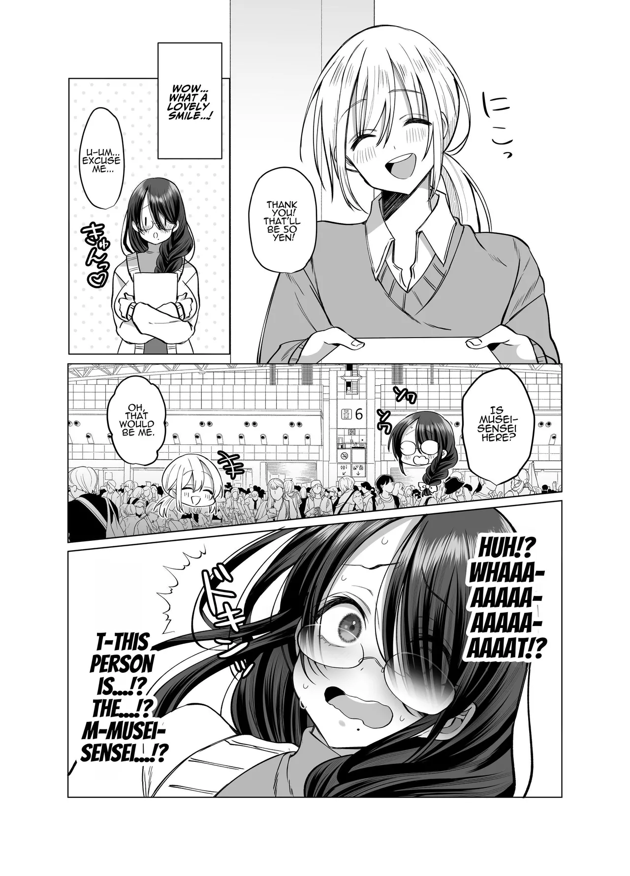 Ecchi na Henshuu Kurokawa-san Chapter 1 - page 57