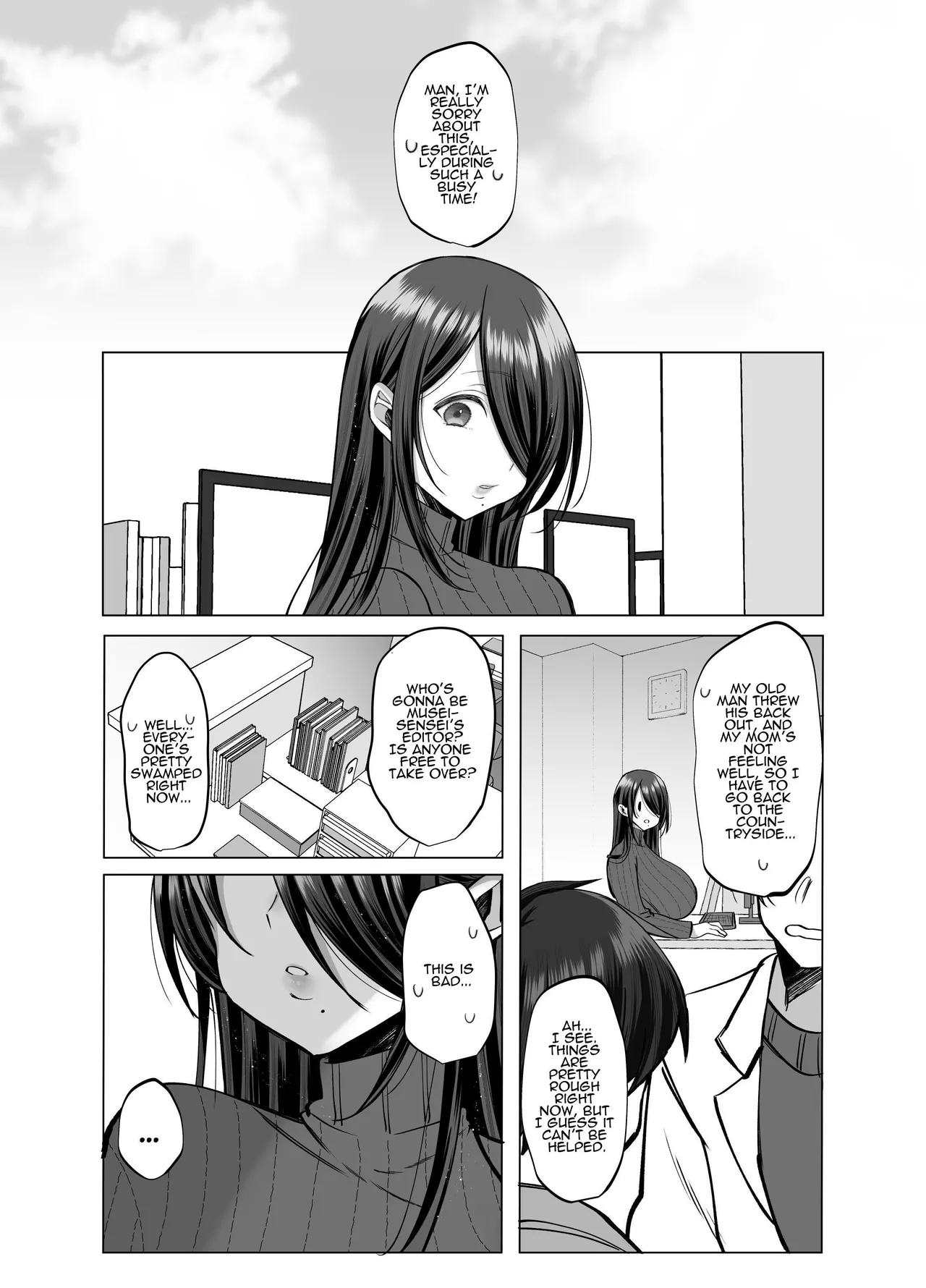 Ecchi na Henshuu Kurokawa-san Chapter 1 - page 60