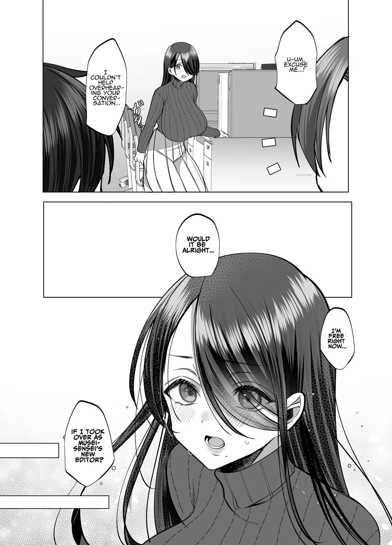 Ecchi na Henshuu Kurokawa-san Chapter 1 - page 61