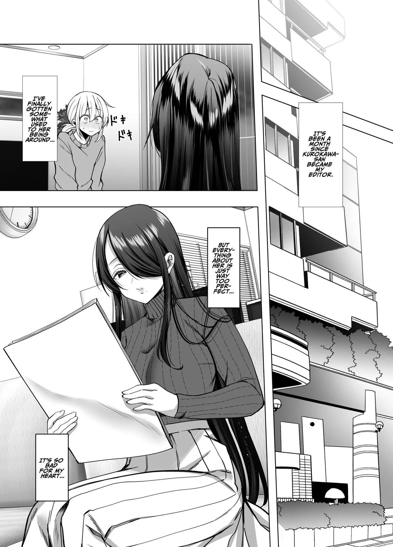 Ecchi na Henshuu Kurokawa-san Chapter 1 - page 8