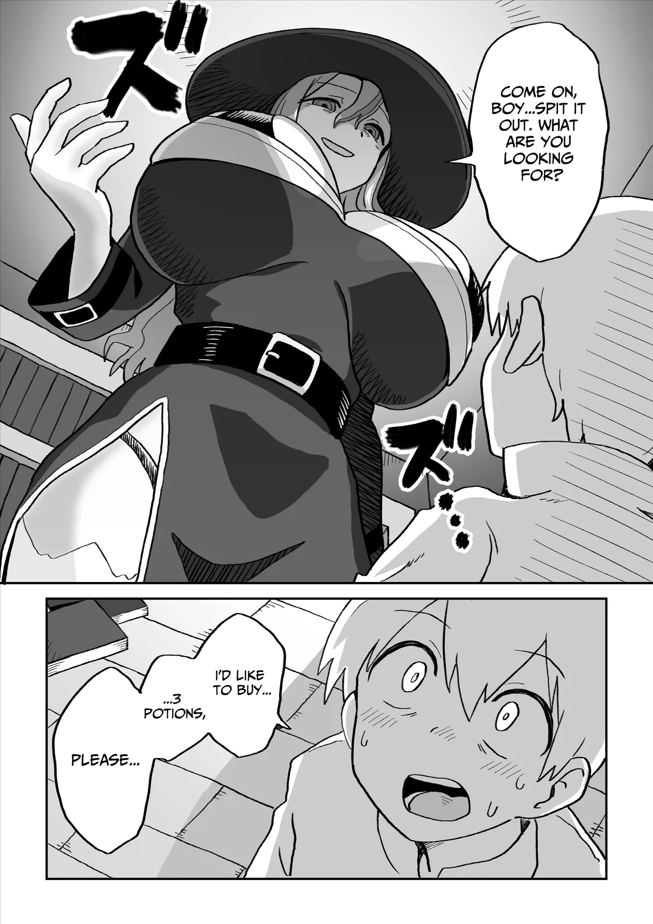 A Boy's Semen Is A Witch's Treasure Chapter 1 - page 4