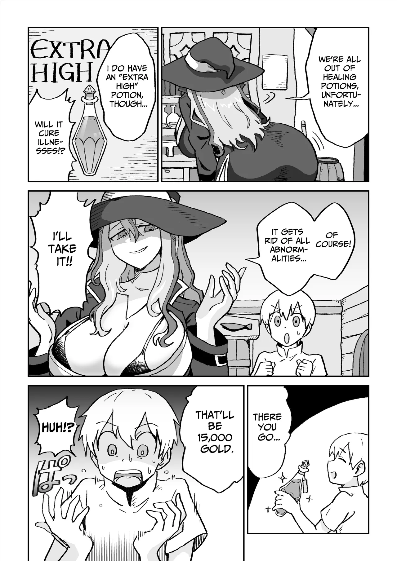 A Boy's Semen Is A Witch's Treasure Chapter 1 - page 5
