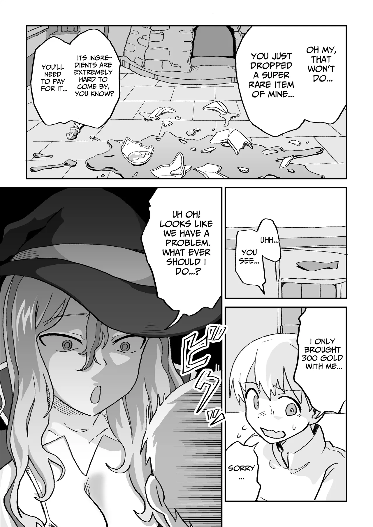 A Boy's Semen Is A Witch's Treasure Chapter 1 - page 6