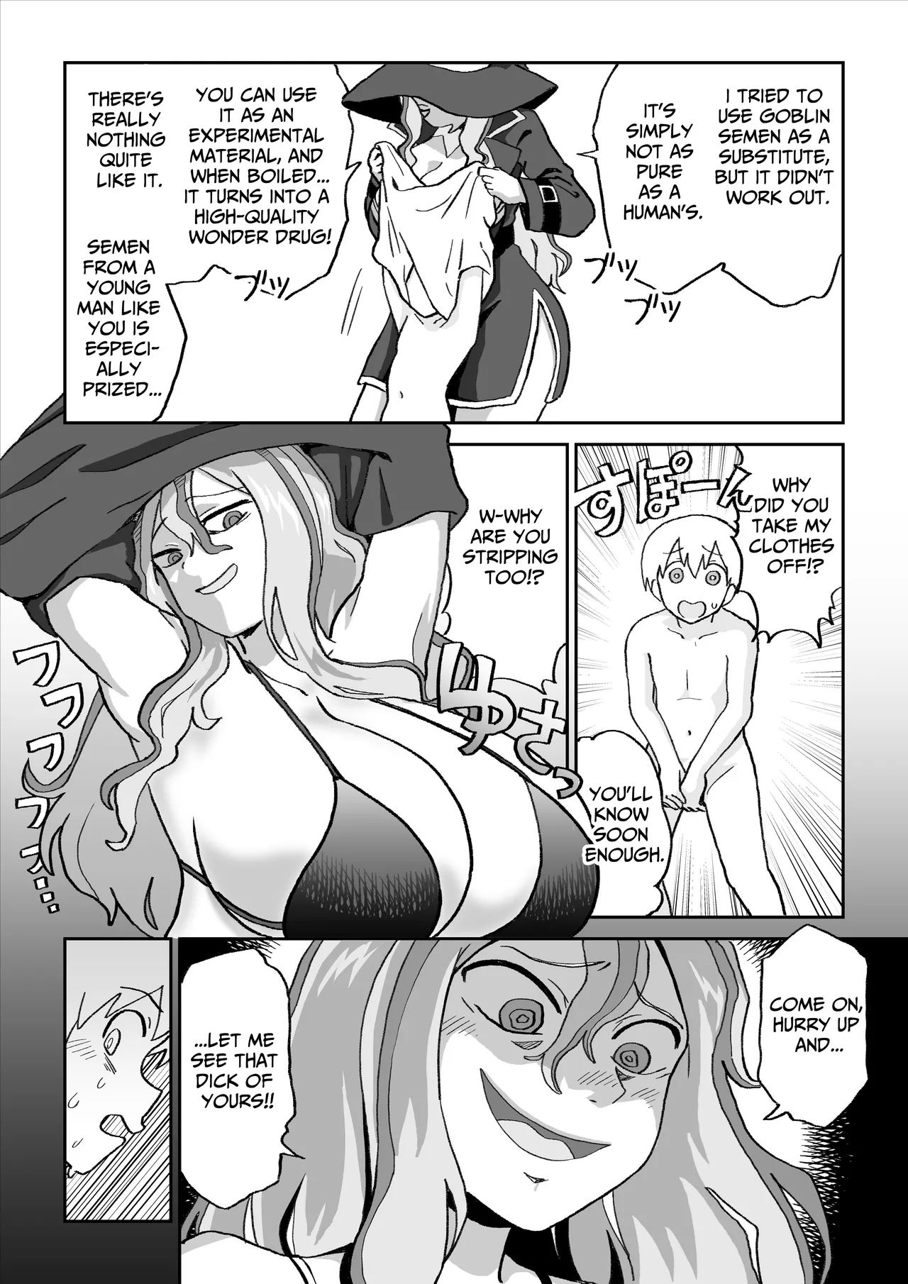 A Boy's Semen Is A Witch's Treasure Chapter 1 - page 8