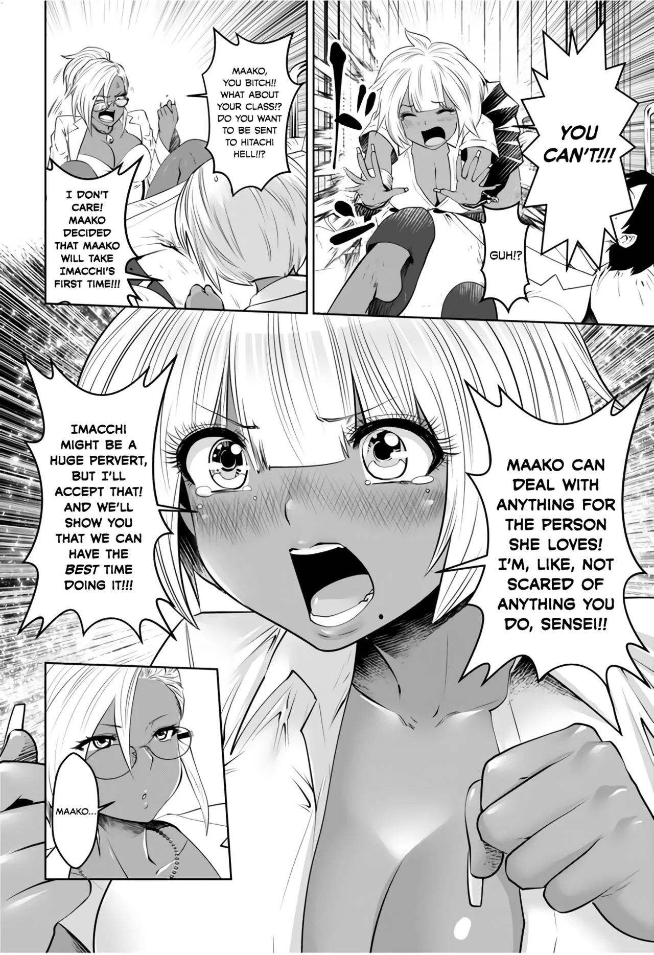 Black Gakkou ni Tsutomete Shimatta Sensei - Transferred to the Gyaru Academy vol 1 Chapter 1 - page 69