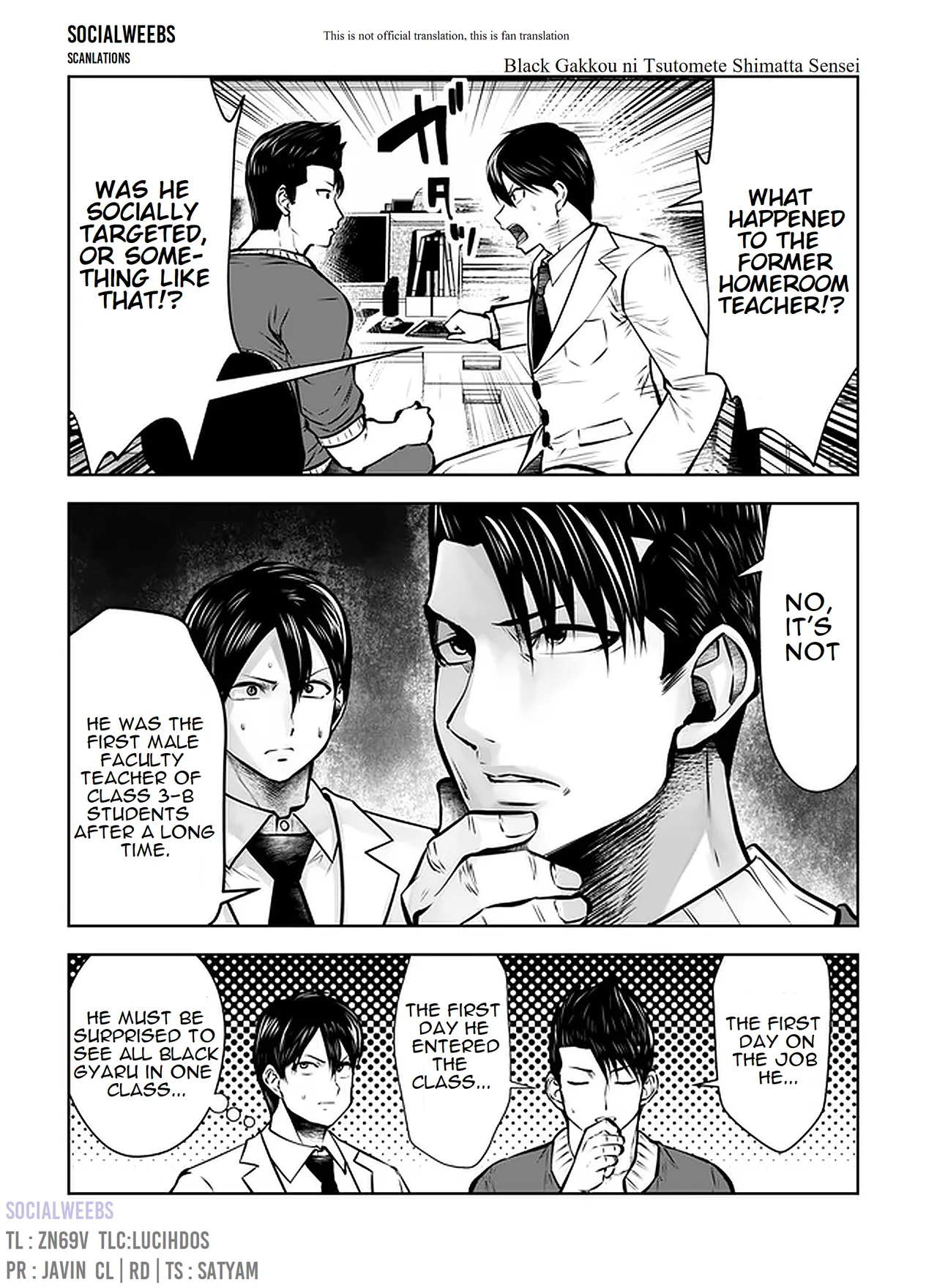 Black Gakkou ni Tsutomete Shimatta Sensei - Transferred to the Gyaru Academy vol 3 Chapter 1 - page 94