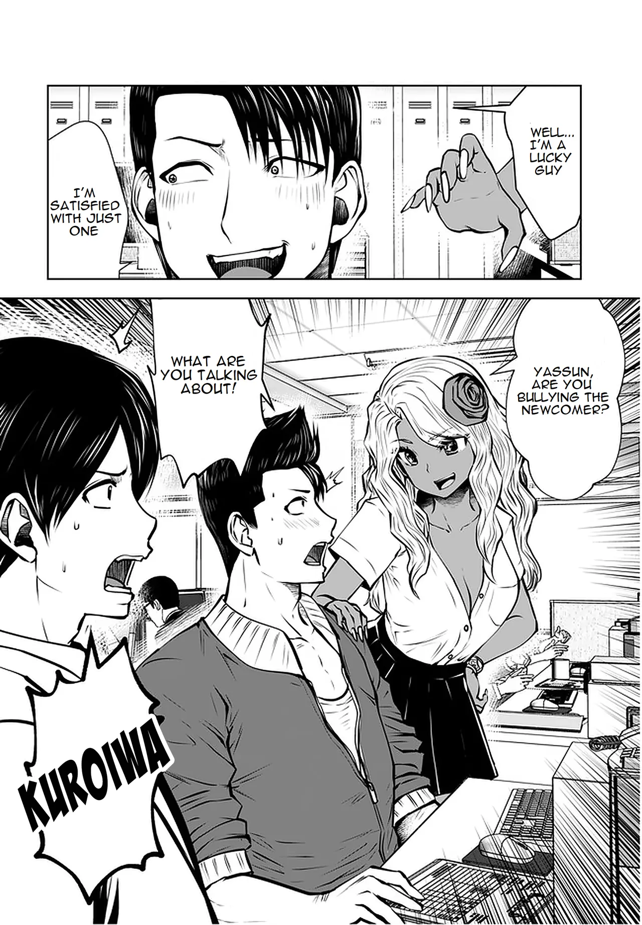 Black Gakkou ni Tsutomete Shimatta Sensei - Transferred to the Gyaru Academy vol 3 Chapter 1 - page 98