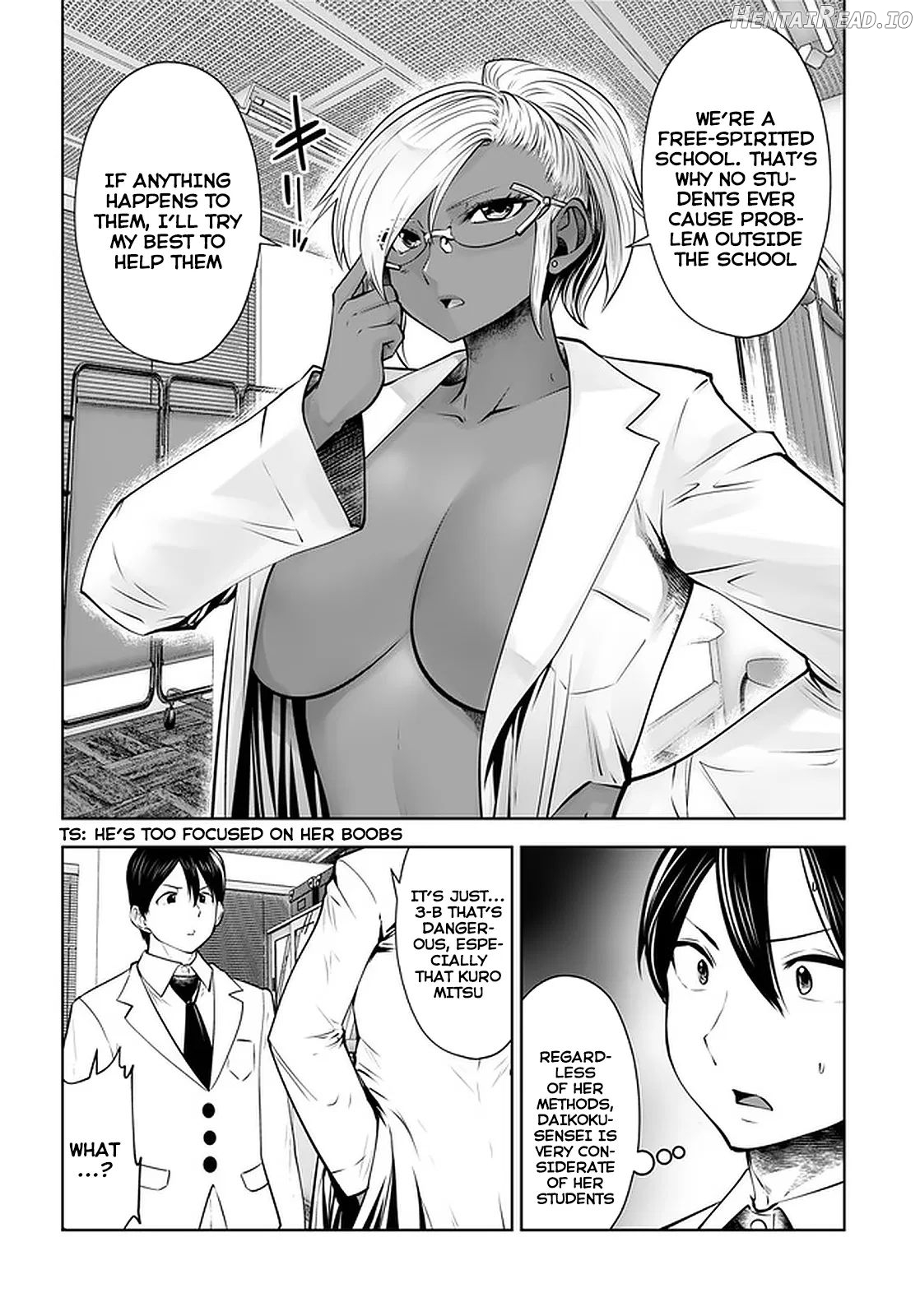 Black Gakkou ni Tsutomete Shimatta Sensei - Transferred to the Gyaru Academy vol 4 Chapter 1 - page 32