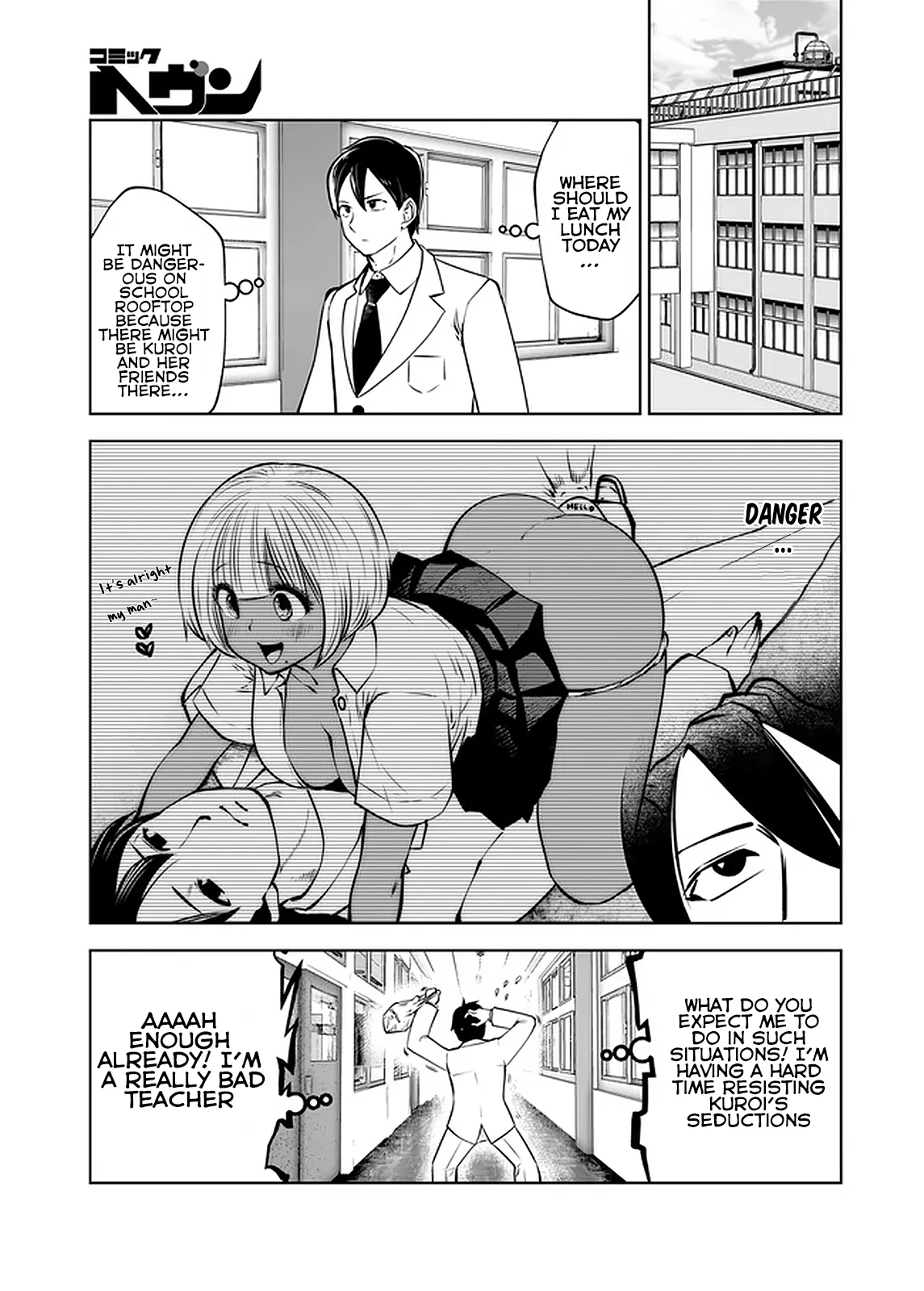 Black Gakkou ni Tsutomete Shimatta Sensei - Transferred to the Gyaru Academy vol 4 Chapter 1 - page 4