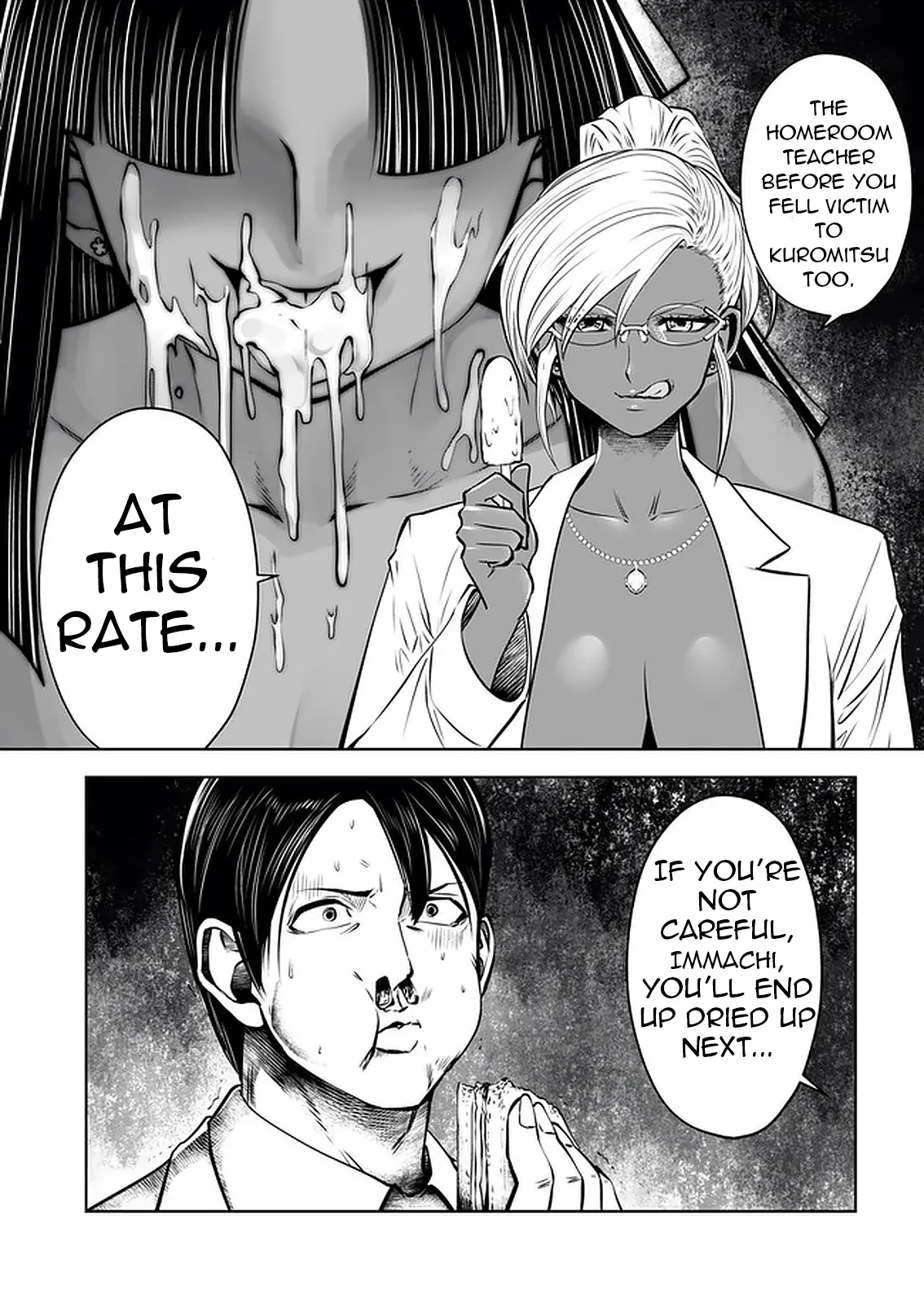 Black Gakkou ni Tsutomete Shimatta Sensei - Transferred to the Gyaru Academy vol 4 Chapter 1 - page 46