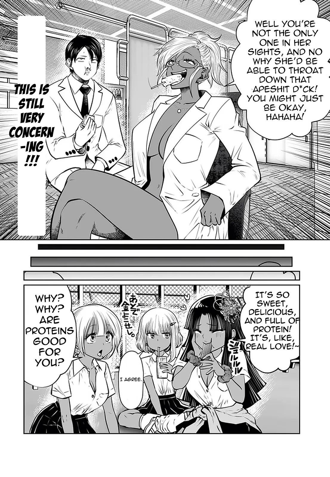 Black Gakkou ni Tsutomete Shimatta Sensei - Transferred to the Gyaru Academy vol 4 Chapter 1 - page 47