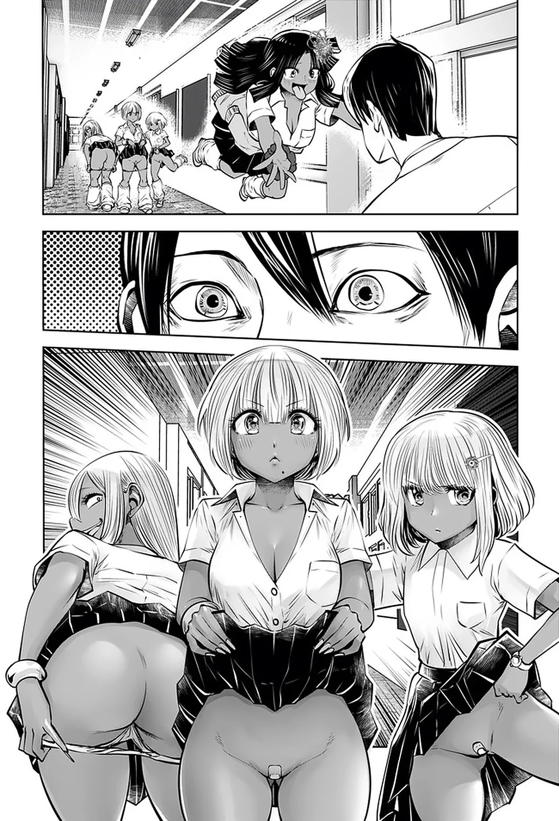 Black Gakkou ni Tsutomete Shimatta Sensei - Transferred to the Gyaru Academy vol 4 Chapter 1 - page 56