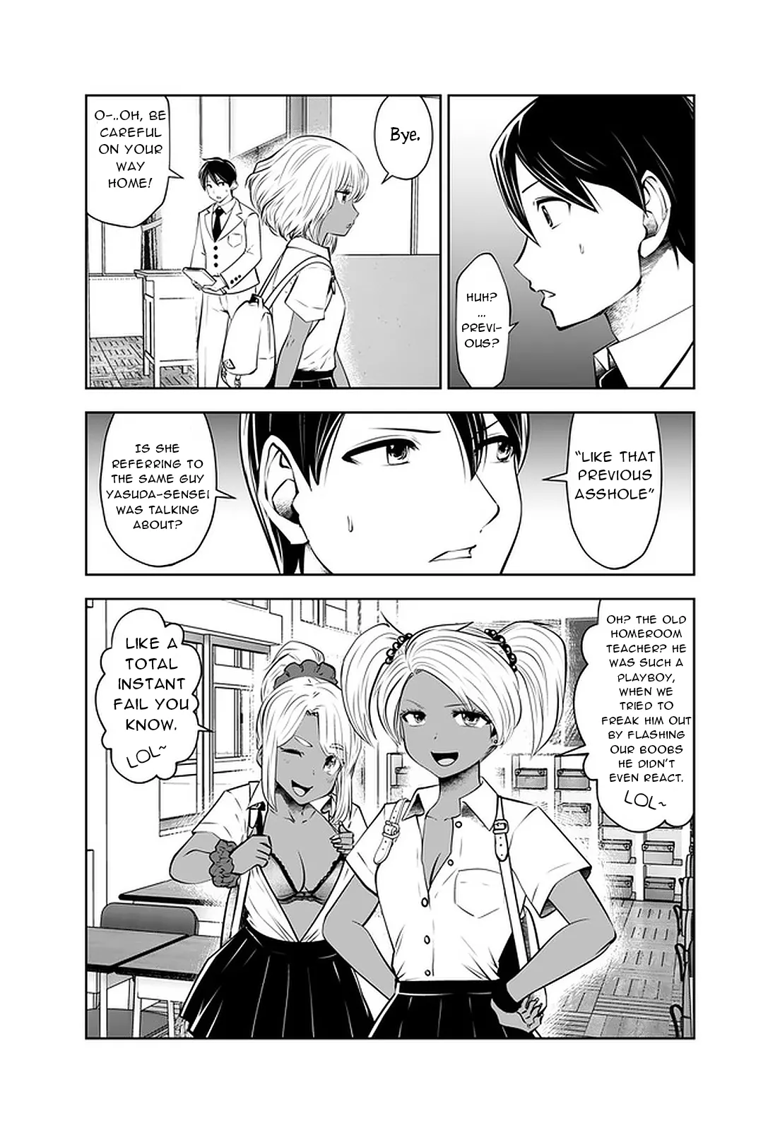 Black Gakkou ni Tsutomete Shimatta Sensei - Transferred to the Gyaru Academy vol 4 Chapter 1 - page 99