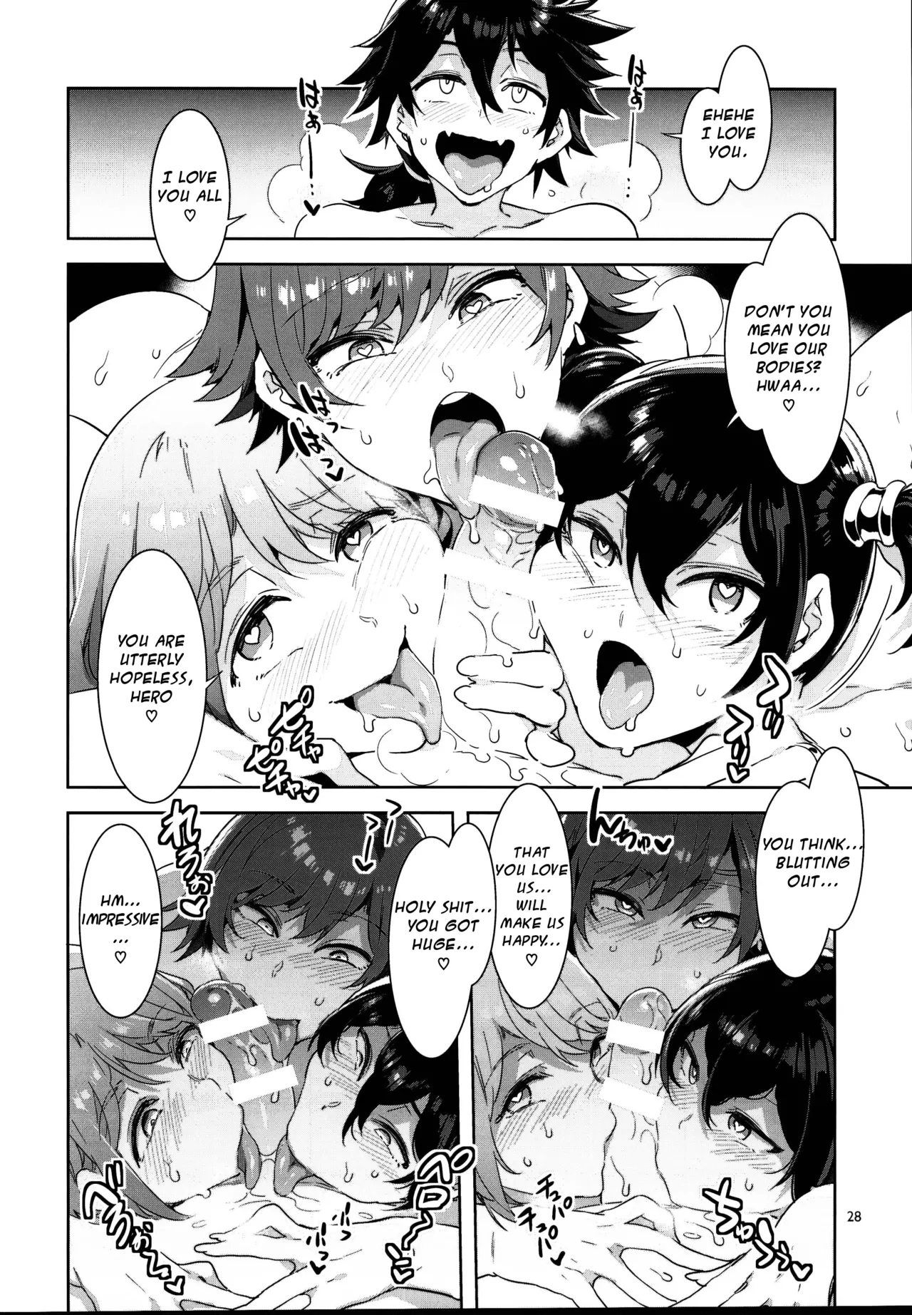 Seiyoku ni Shoujiki Sugiru Shota Yuusha Chapter 1 - page 28