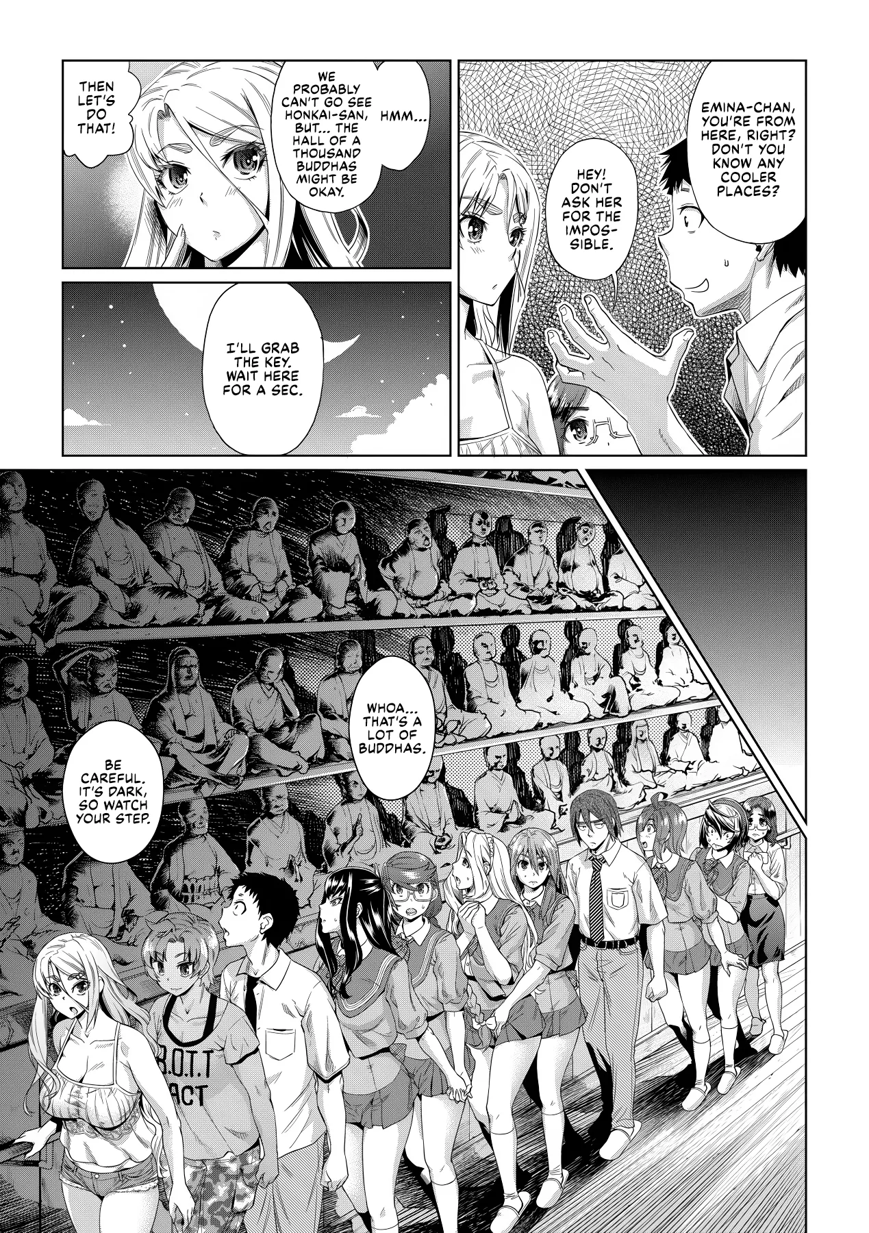 Natsu no Ritou Kenshuu de Class no Joshi-tachi ga SEX Kurui no Mesu Dorei ni Choukyou Sareta Hanashi Chapter 1 - page 21