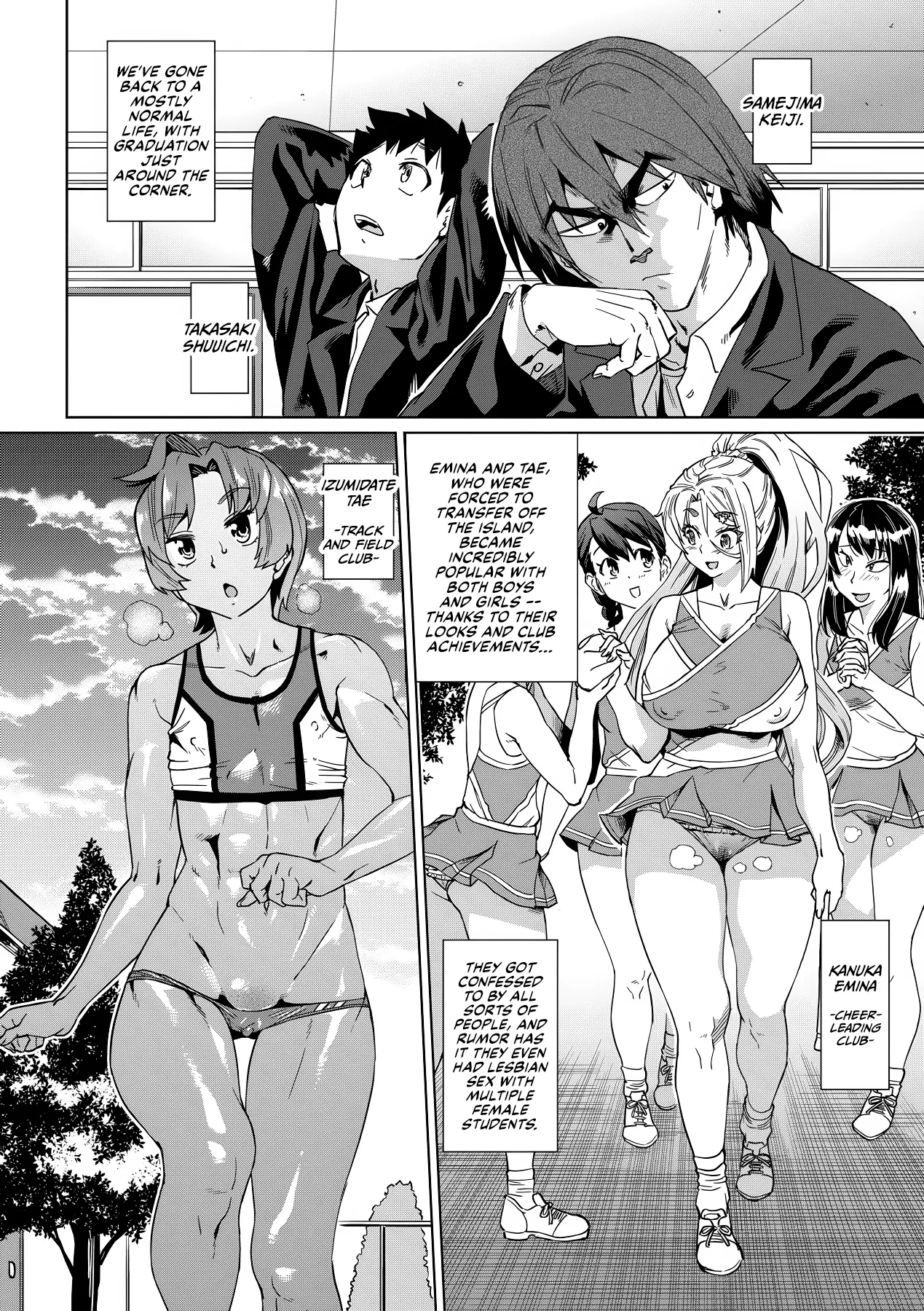 Natsu no Ritou Kenshuu de Class no Joshi-tachi ga SEX Kurui no Mesu Dorei ni Choukyou Sareta Hanashi Chapter 2 - page 91