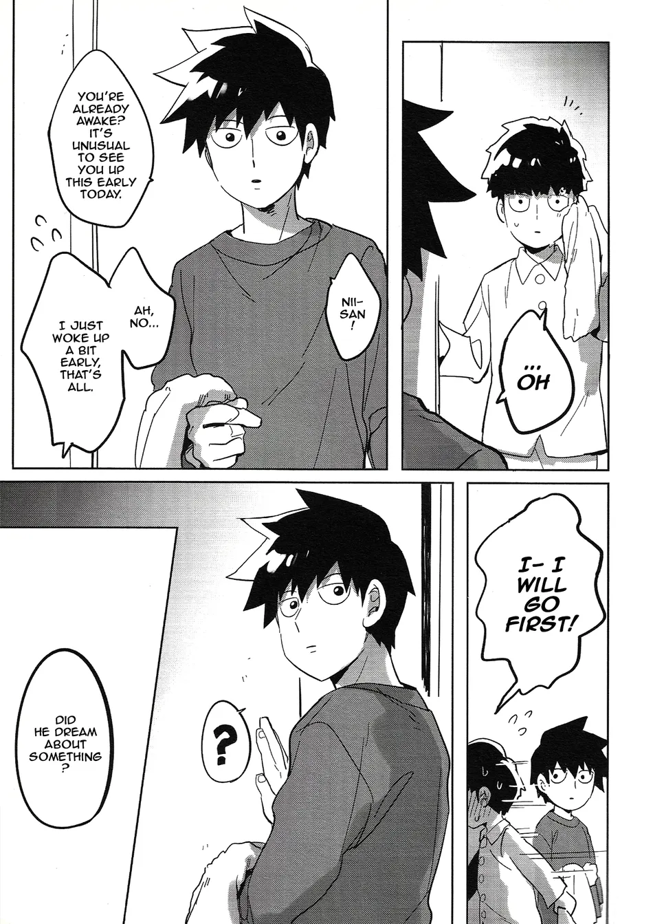 Lucid Dreams – Mob Psycho 100 dj Chapter 1 - page 8